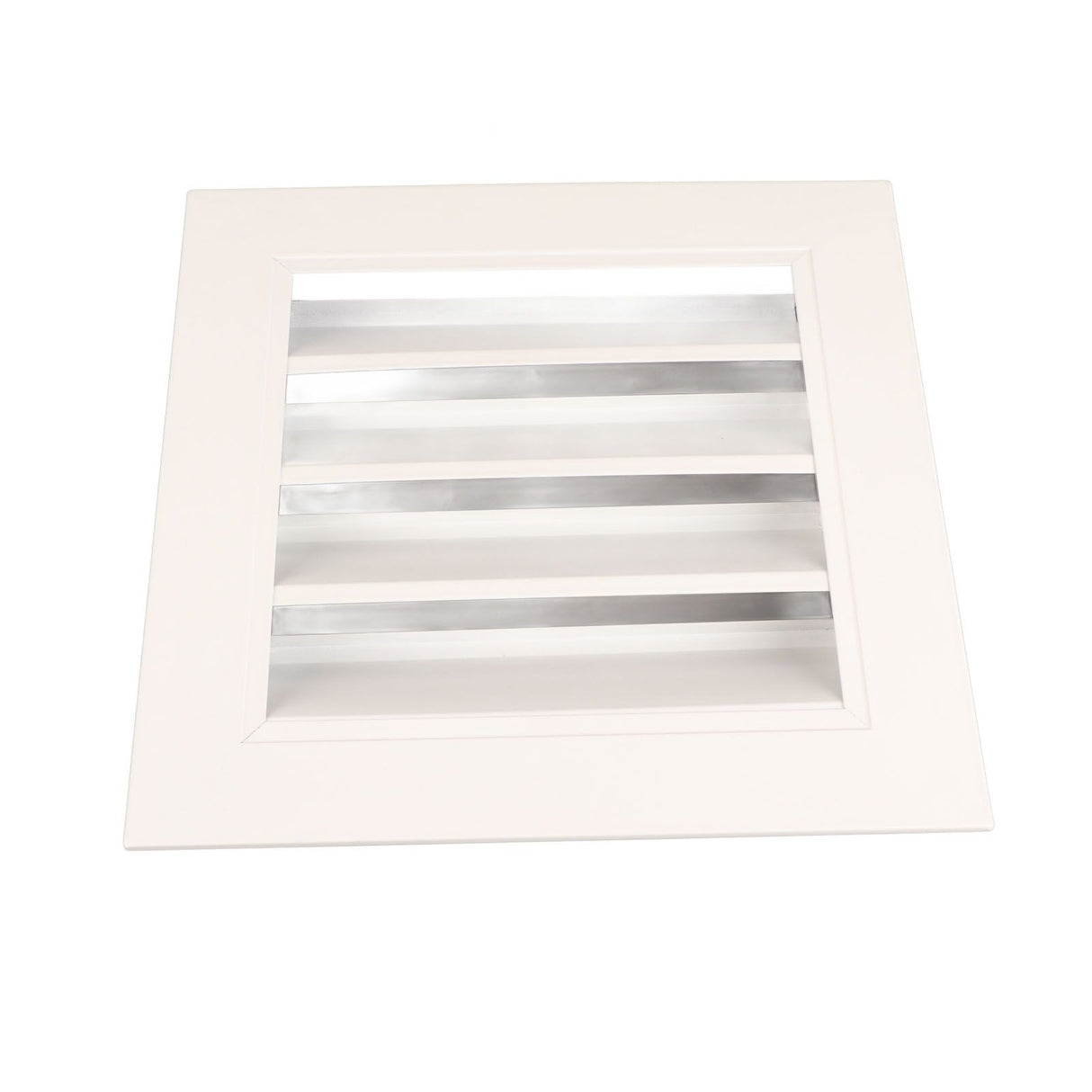 9.8x9.8in Shed Vent Aluminum Alloy Gable Vent Waterproof Rainproof Air Vents Cover for Ceiling Wall