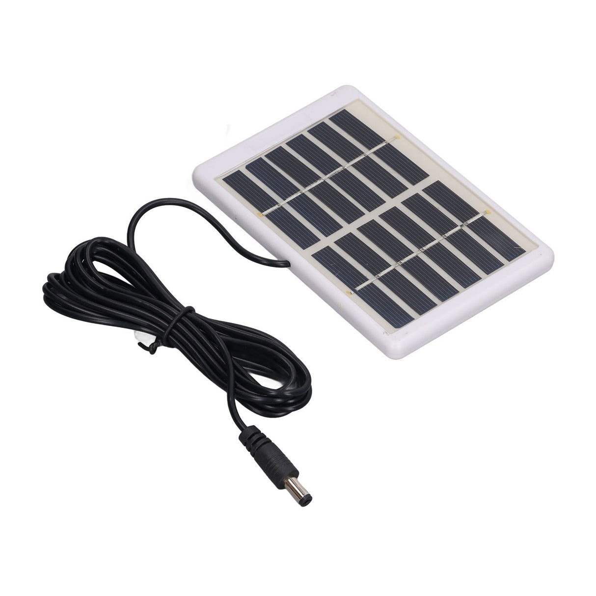 Solar Panel 1.2W 6V 9V Lightweight Portable Polysilicon Crystals DC Interface Solar Charger Panel for Water Pumps