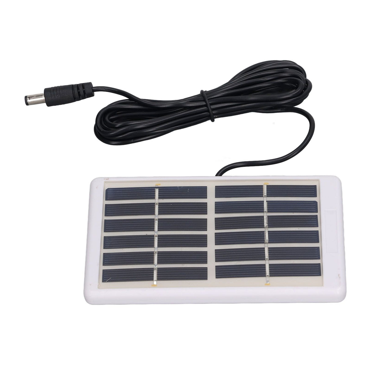 Solar Panel 1.2W 6V 9V Lightweight Portable Polysilicon Crystals DC Interface Solar Charger Panel for Water Pumps