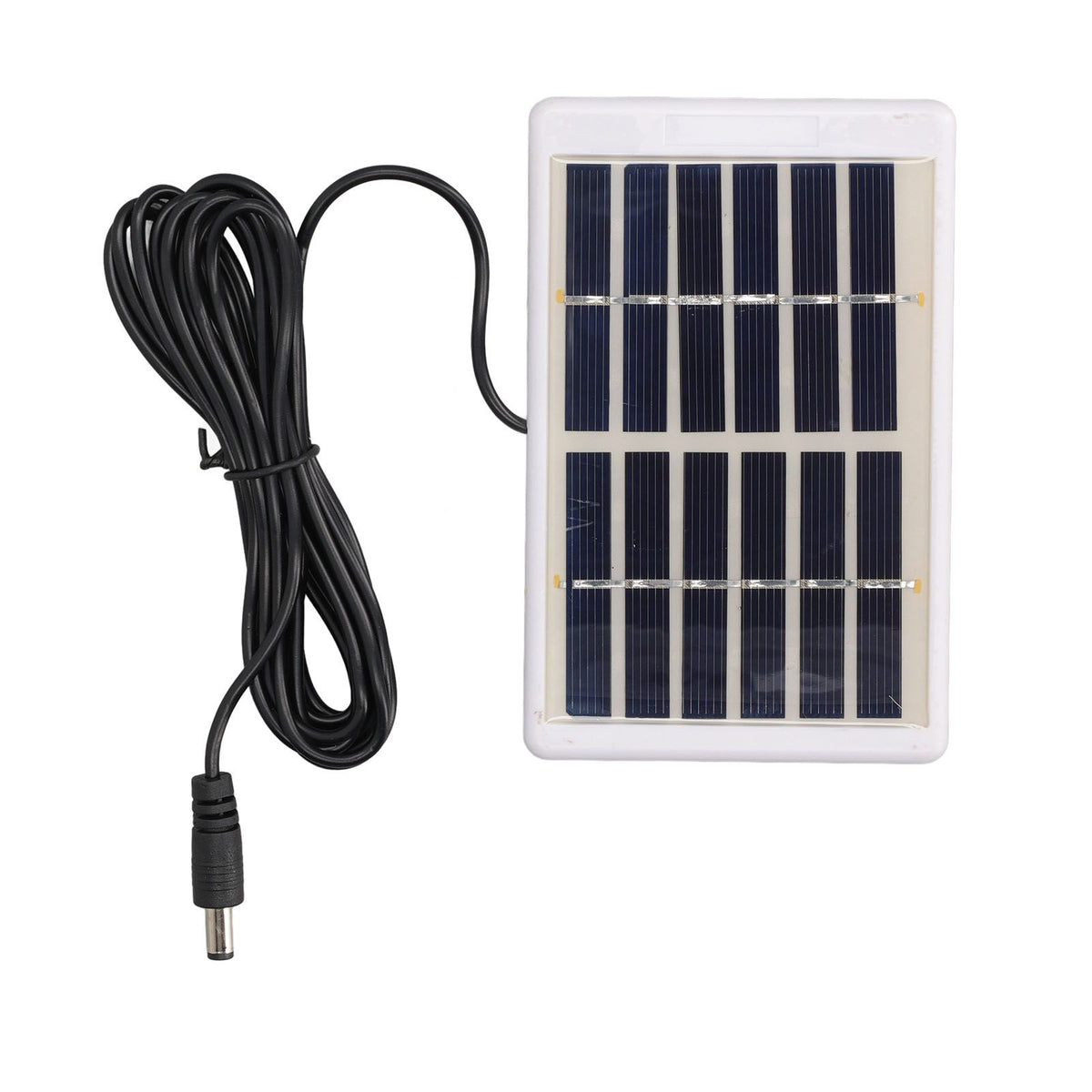 Solar Panel 1.2W 6V 9V Lightweight Portable Polysilicon Crystals DC Interface Solar Charger Panel for Water Pumps