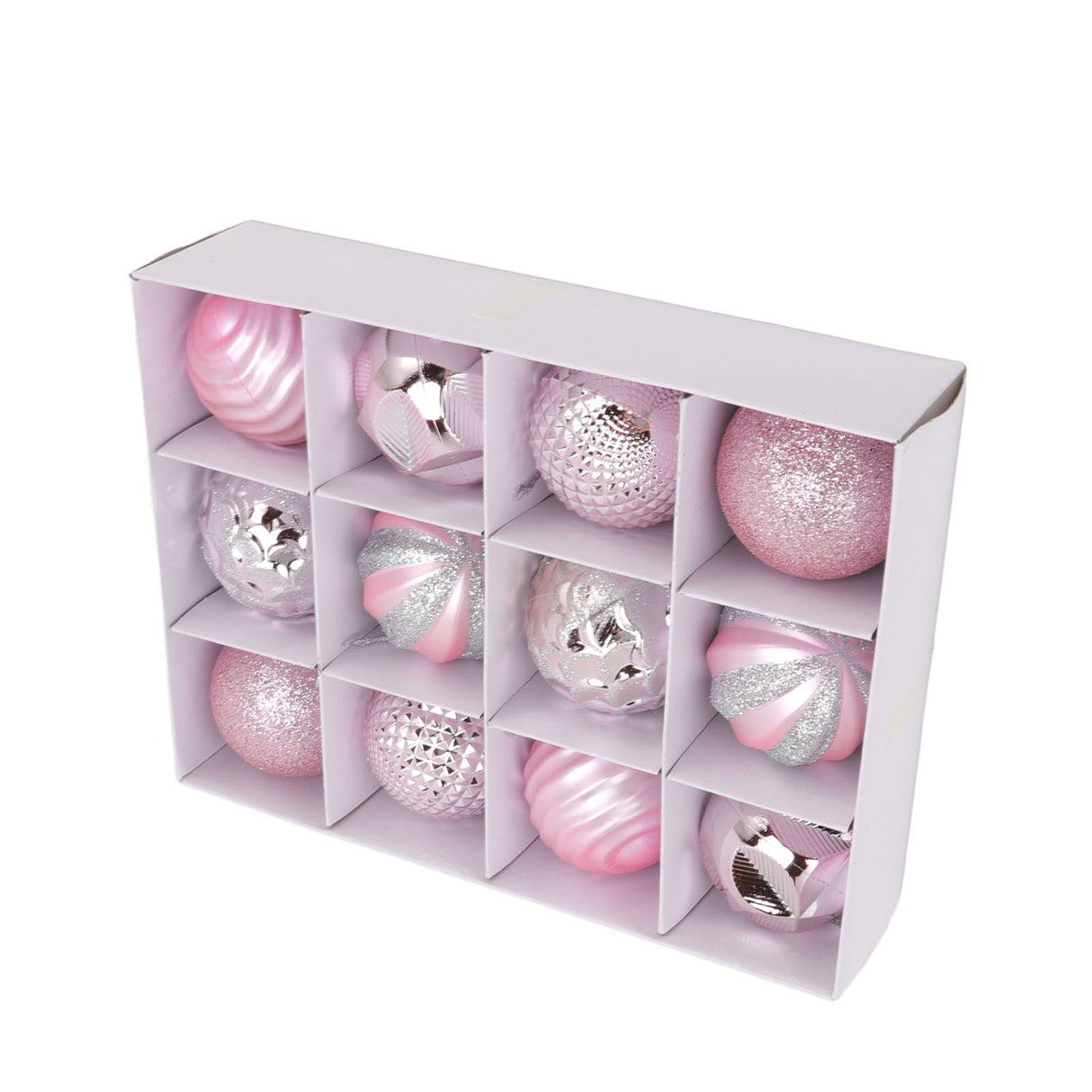 Christmas Tree Balls Ornaments Christmas Tree Decorations for Family Parties Garden Dinners Birthday Parties Pink