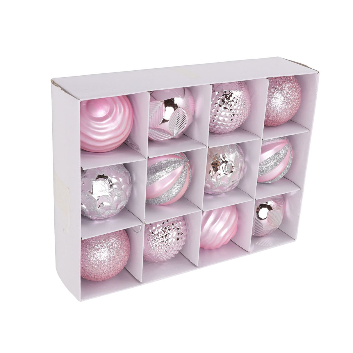 Christmas Tree Balls Ornaments Christmas Tree Decorations for Family Parties Garden Dinners Birthday Parties Pink