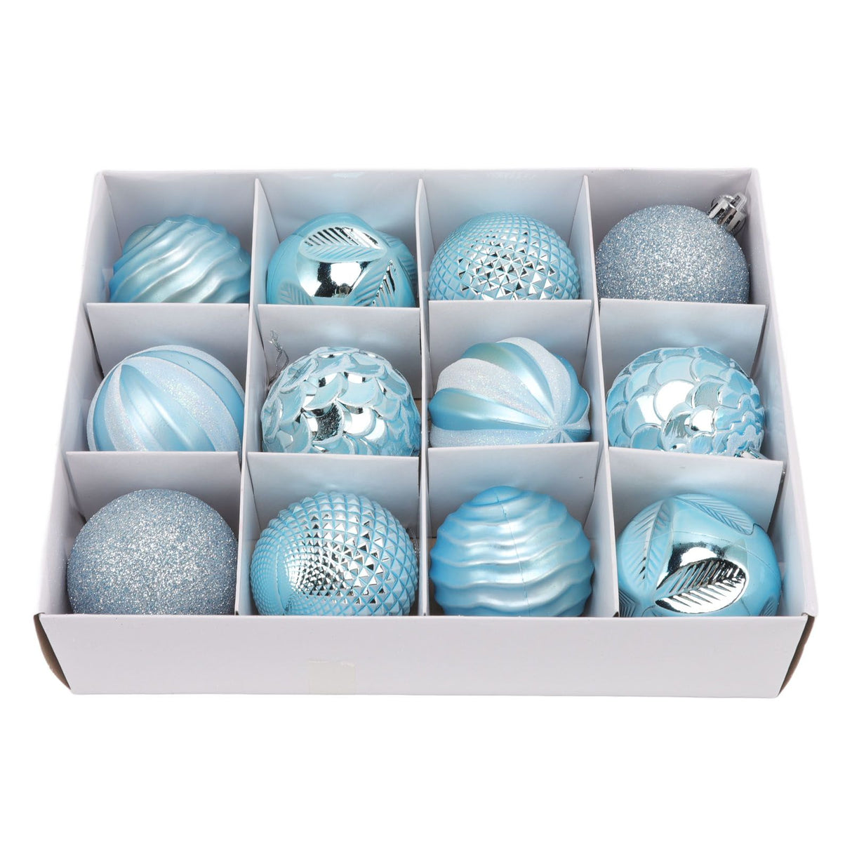 Christmas Tree Balls Ornaments Christmas Tree Decorations for Family Parties Garden Dinners Birthday Parties Blue