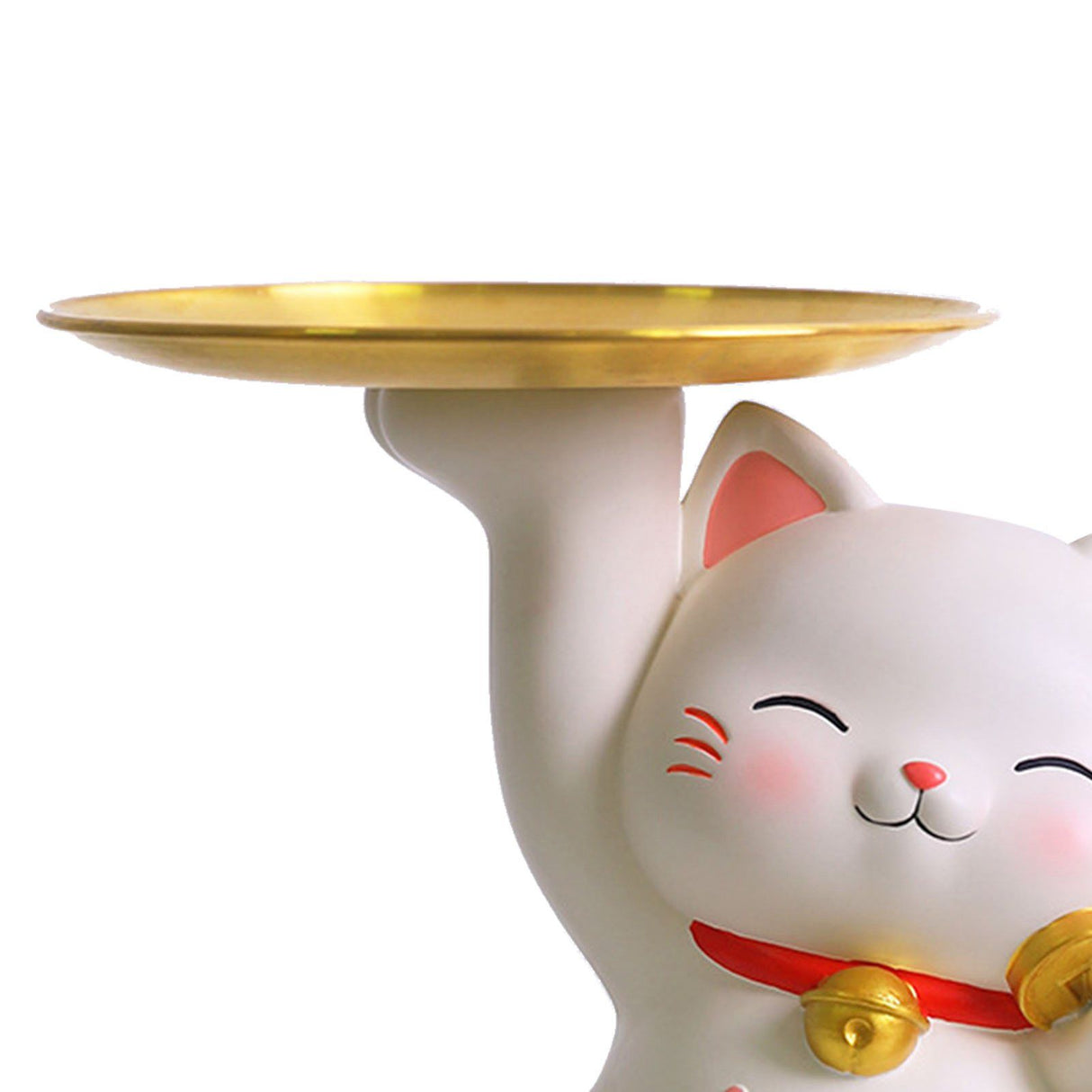 Porch Ornaments Light Luxury High Grade Storage Ornaments Living Room Desktop Decoration Gold Coin Cat 22x17x18.5cm/8.7x6.7x7.3in