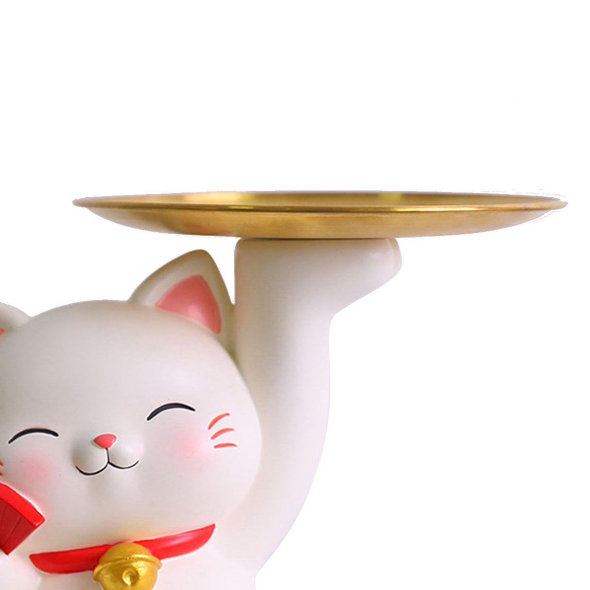 Porch Ornaments Light Luxury High Grade Storage Ornaments Living Room Desktop Decoration Fortune Cat 22x17x18.5cm/8.7x6.7x7.3in