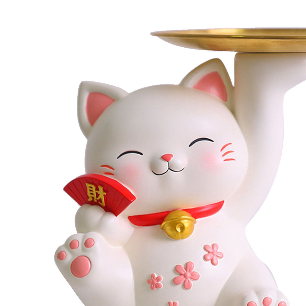 Porch Ornaments Light Luxury High Grade Storage Ornaments Living Room Desktop Decoration Fortune Cat 22x17x18.5cm/8.7x6.7x7.3in