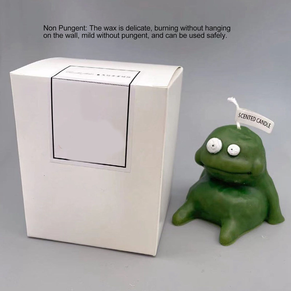 Clay Man Shaped Candle Cartoon Fragrant Candles Funny Ugly Cute Candle Souvenirs Fat Green