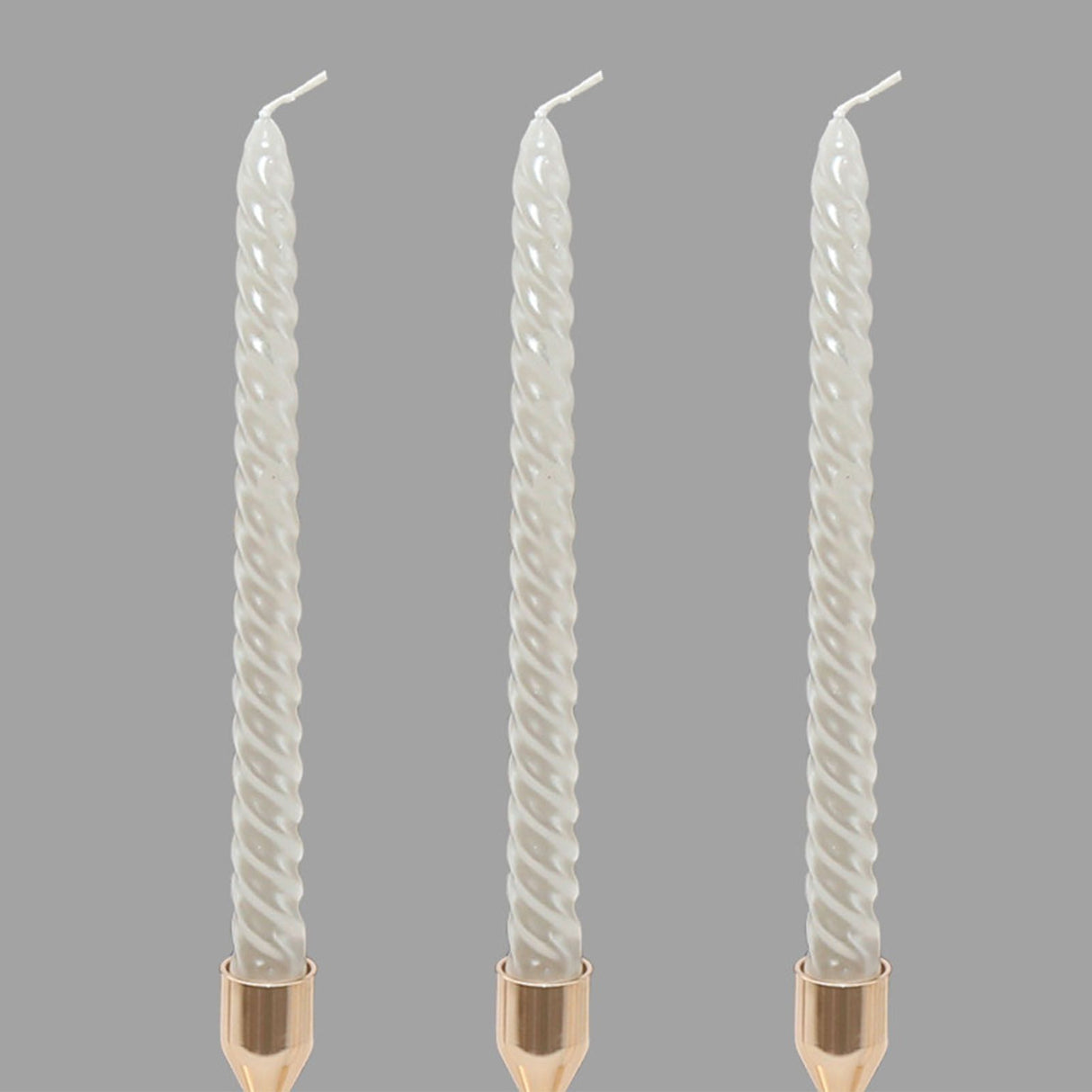 Candle Holders Set of 3 for Taper Candles Decorative Candlestick Metal Stand for Wedding Dinning Party