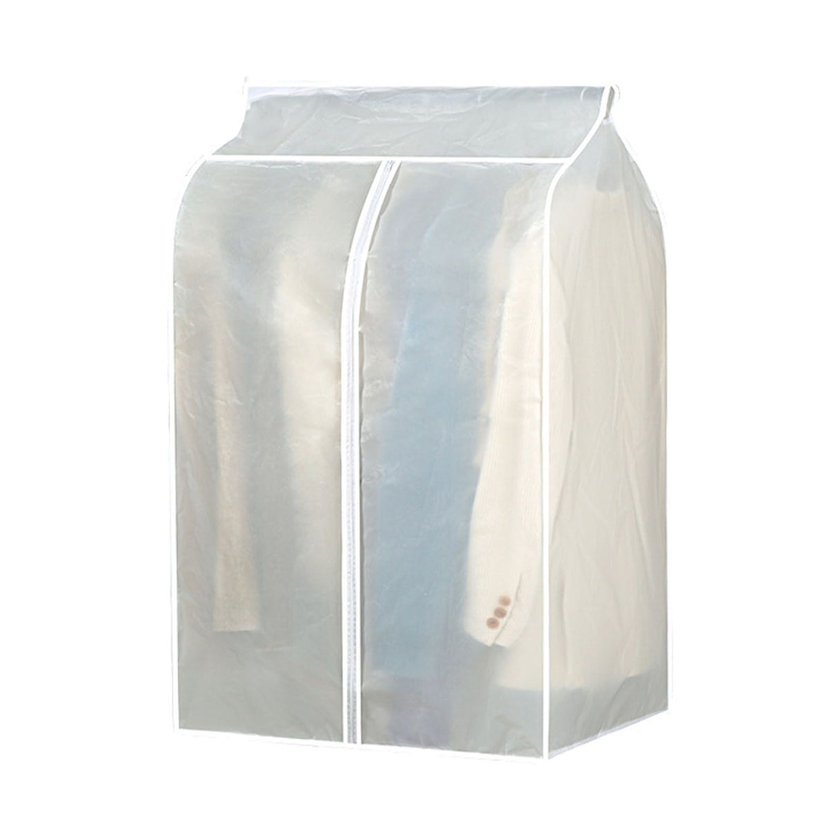 Hanging Garment Bags Transparent Stereo Clothing Dust Cover Home Washable Overcoat Suit Storage Bag 50x60x90cm