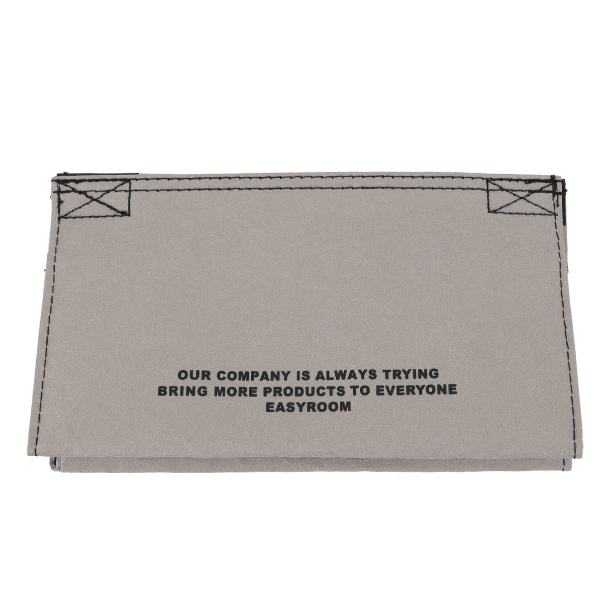 Tissue Box Cover Leather Tissue Dispenser Waterproof Simple Modern Style for Living Room Bedroom Grey