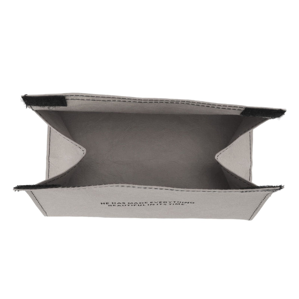 Tissue Box Cover Leather Tissue Dispenser Waterproof Simple Modern Style for Living Room Bedroom Grey