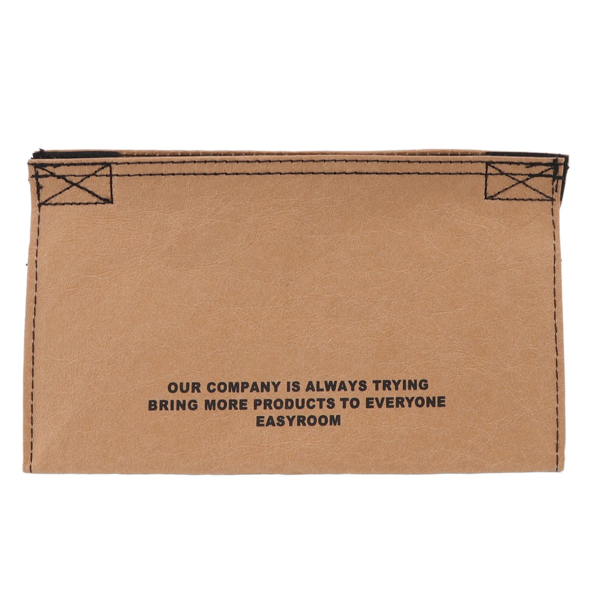 Tissue Box Cover Leather Tissue Dispenser Waterproof Simple Modern Style for Living Room Bedroom Buff