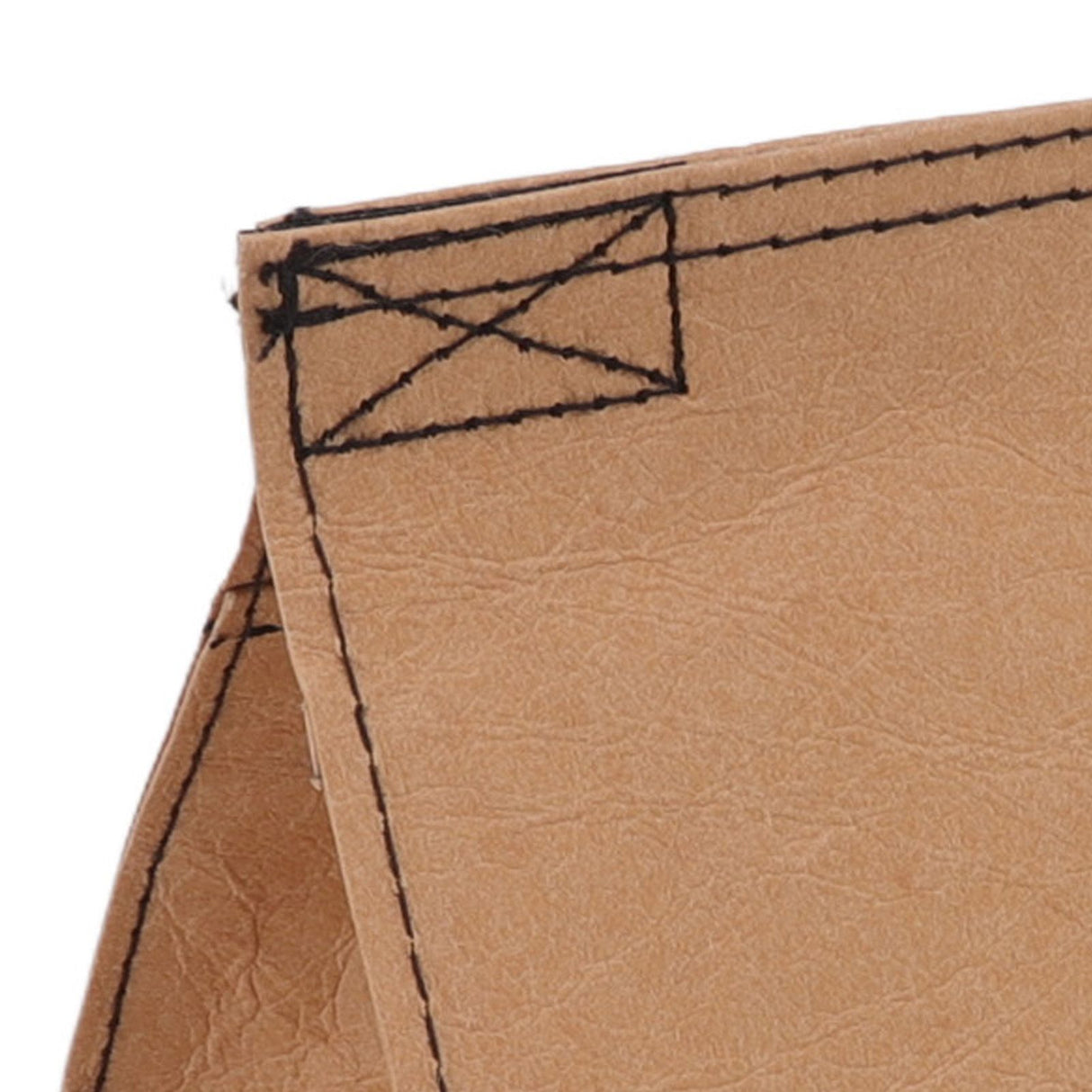Tissue Box Cover Leather Tissue Dispenser Waterproof Simple Modern Style for Living Room Bedroom Buff