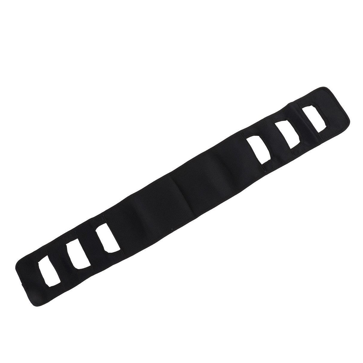 Seniors Bed Transfer Sling Labor Saving Widened Breathable Elderly Lift Turning Belt with Padded Handle for Patient Black
