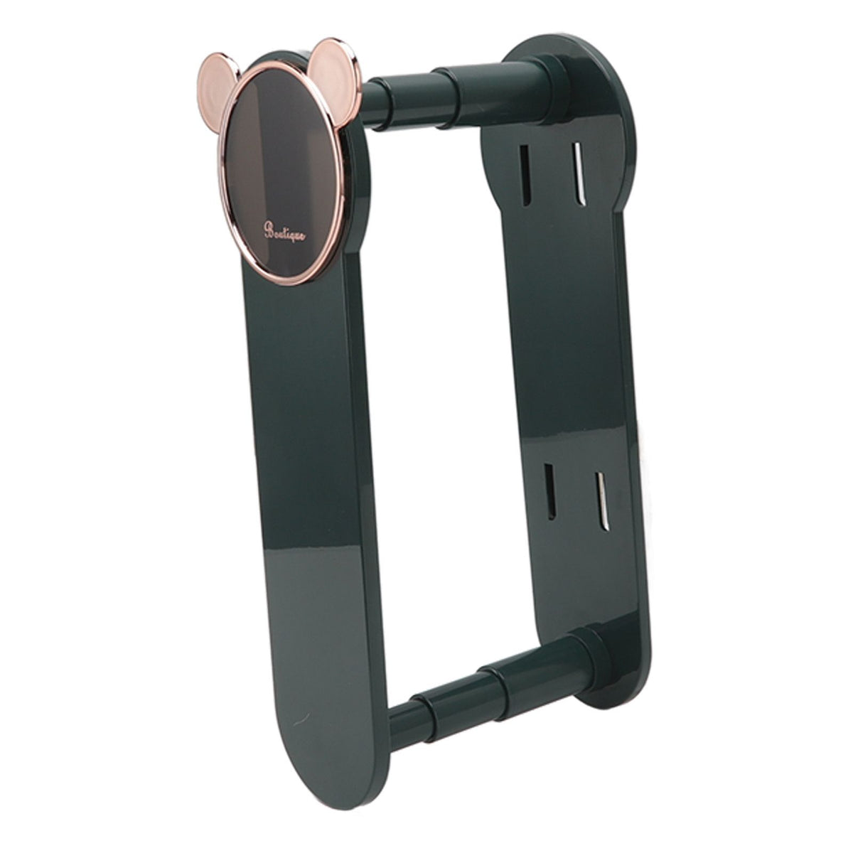 Clothes Hanger Storage Rack Multifunctional Punch Free Hanger Hook Home Balcony Clip Hanger Collector Green
