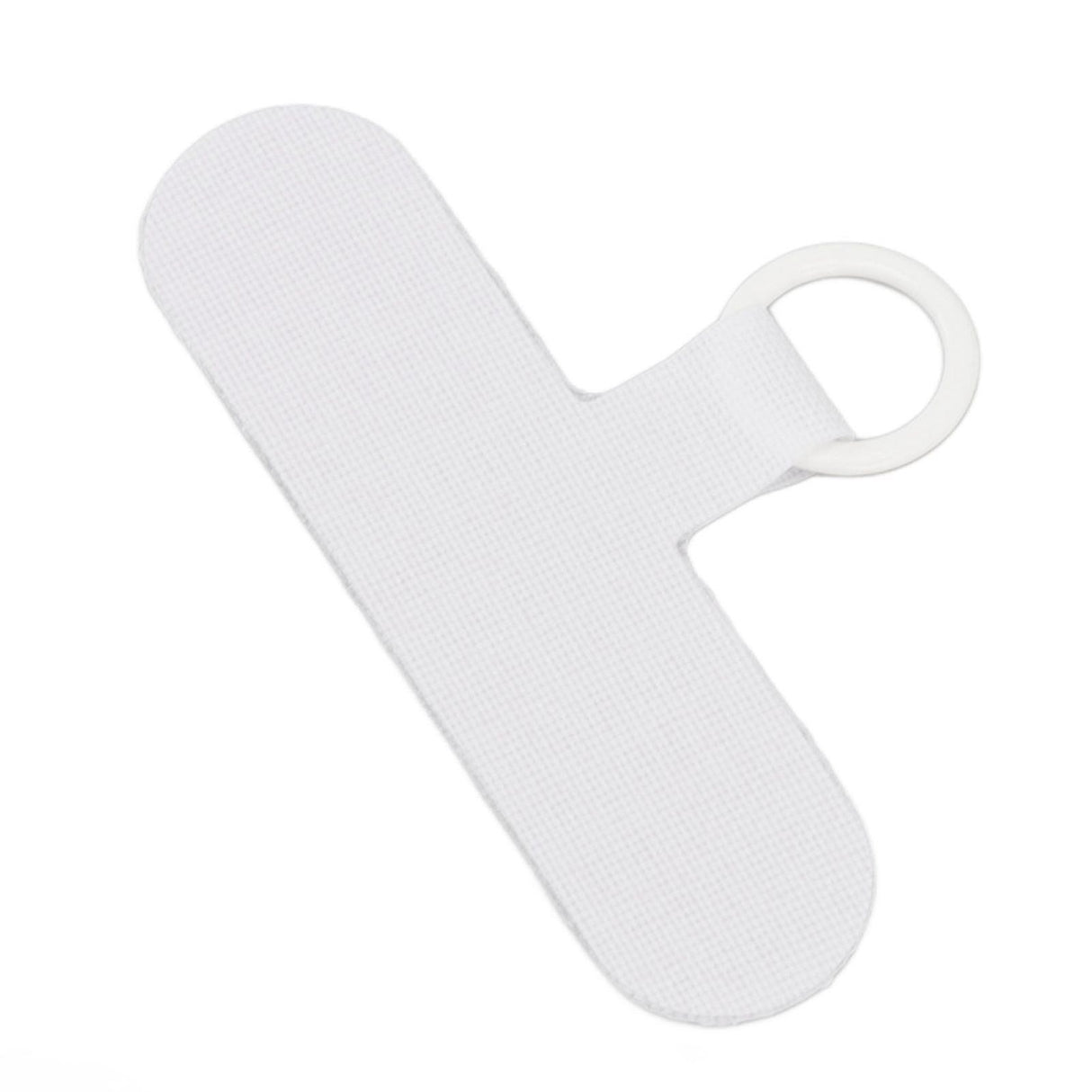 Universal Mobile Phone Lanyard Patch Nylon Cell Phone Hanging Rope Tab Connection Attachment White