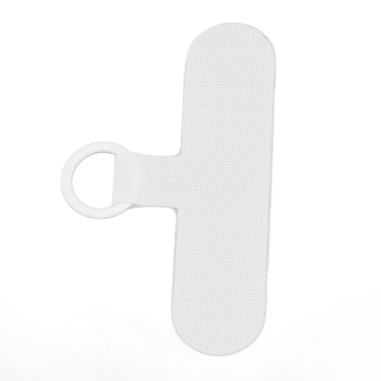 Universal Mobile Phone Lanyard Patch Nylon Cell Phone Hanging Rope Tab Connection Attachment White