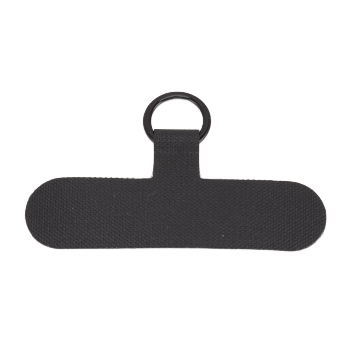 Universal Mobile Phone Lanyard Patch Nylon Cell Phone Hanging Rope Tab Connection Attachment Black
