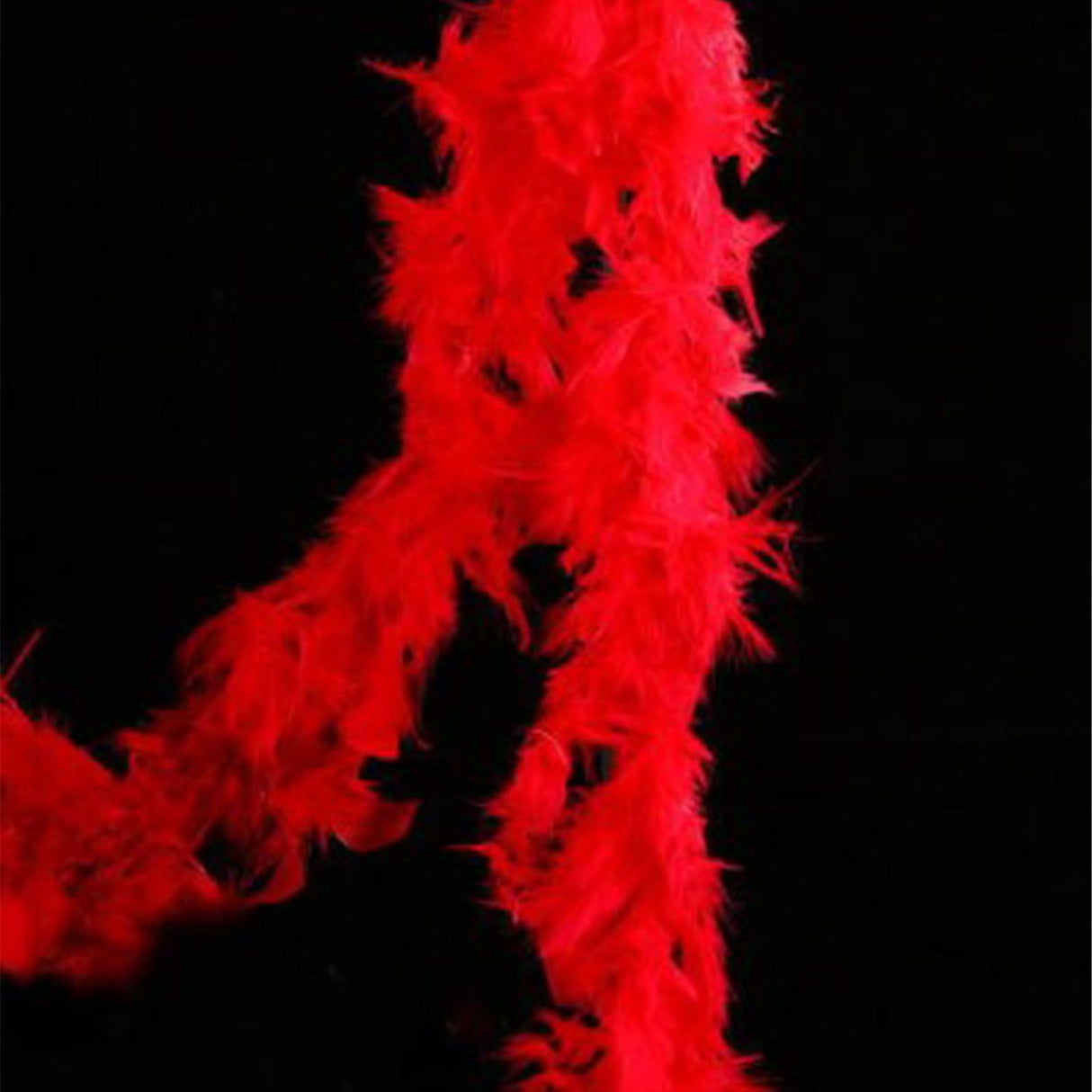 Feather Boa Red 1.8m Chandelle Feather Boa Decor for Dancing Wedding Party Decoration