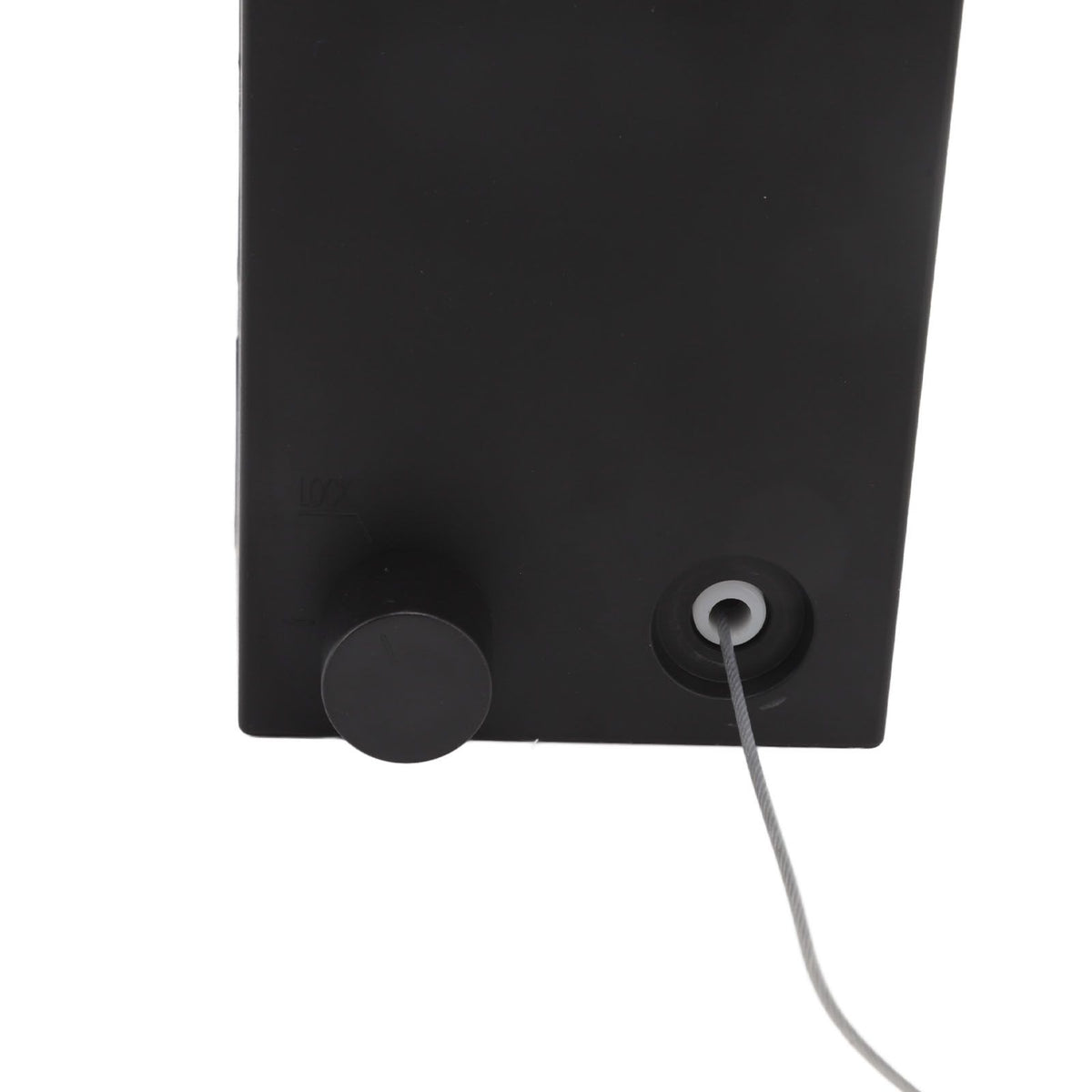Retractable Clothesline Invisible Stainless Steel Heavy Duty Clothes Drying Laundry Line for Indoor Outdoor Black