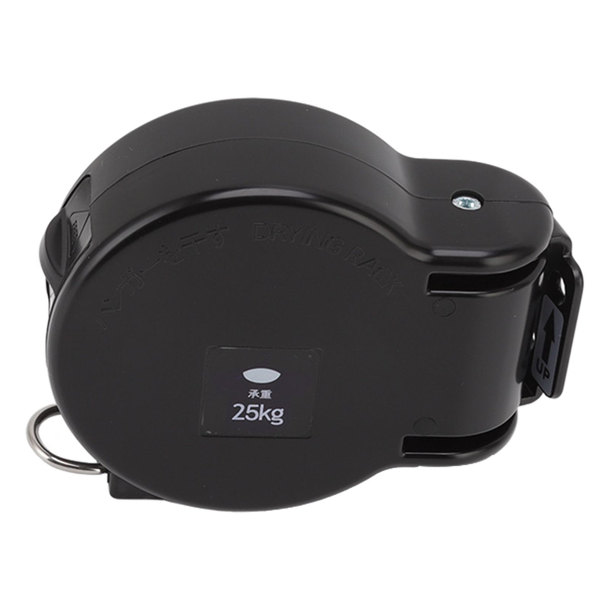 Indoor Retractable Clothesline 4.2m Heavy Duty Wear Resistant Rustproof Indoor Clothes Line for Balcony Black