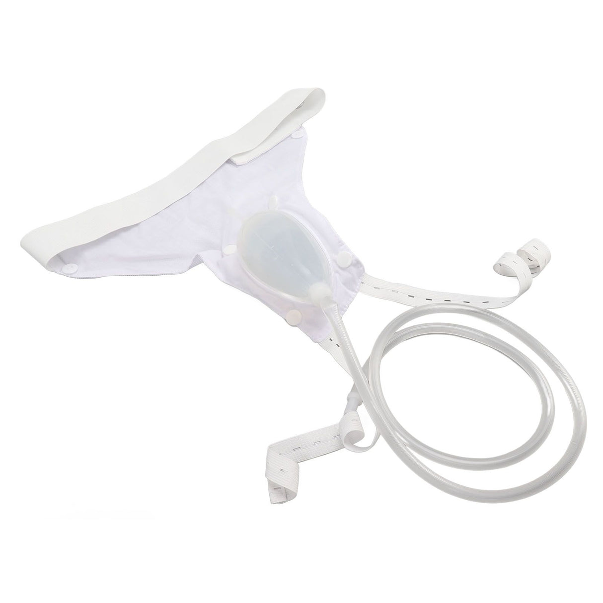 Women Urine Collector Soft Breathable Silicone Urine Catheter Bags Collector Set Anti Leakage Wearable Urinal System