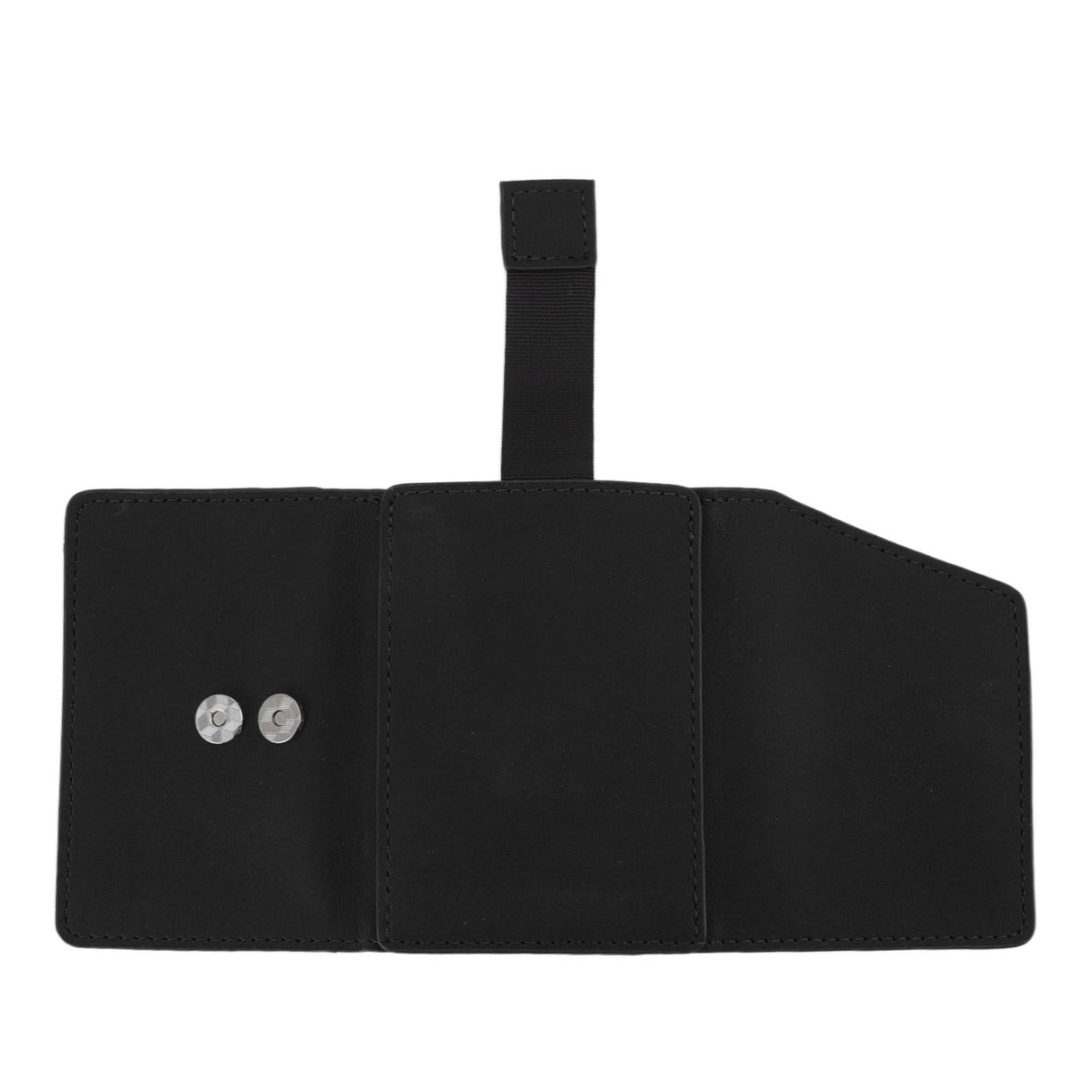 Minimalist Wallet Leather Credit Card Holder Coin Purse Portable Multi Function Card Holder Wallet for Men Women Black
