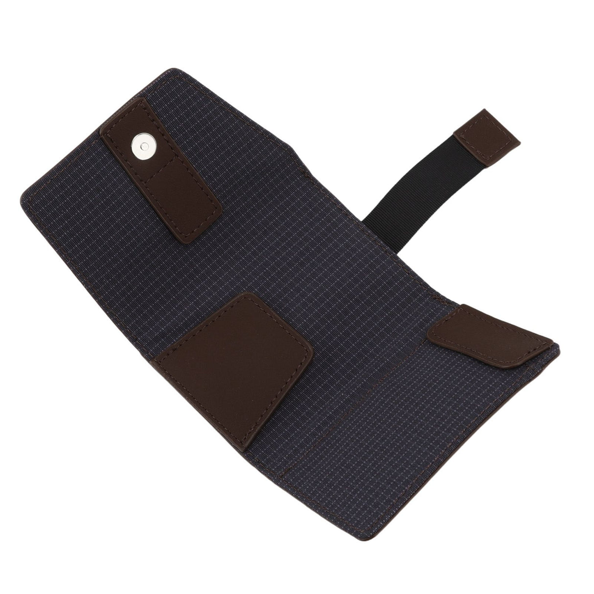 Minimalist Wallet Leather Credit Card Holder Coin Purse Portable Multi Function Card Holder Wallet for Men Women Brown
