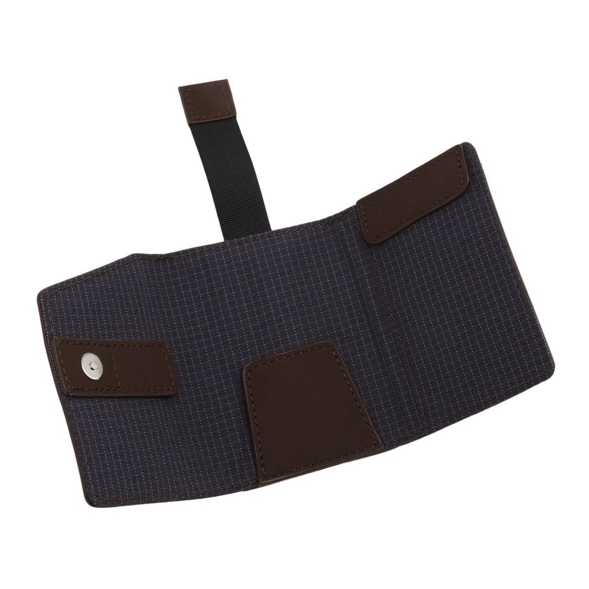 Minimalist Wallet Leather Credit Card Holder Coin Purse Portable Multi Function Card Holder Wallet for Men Women Brown