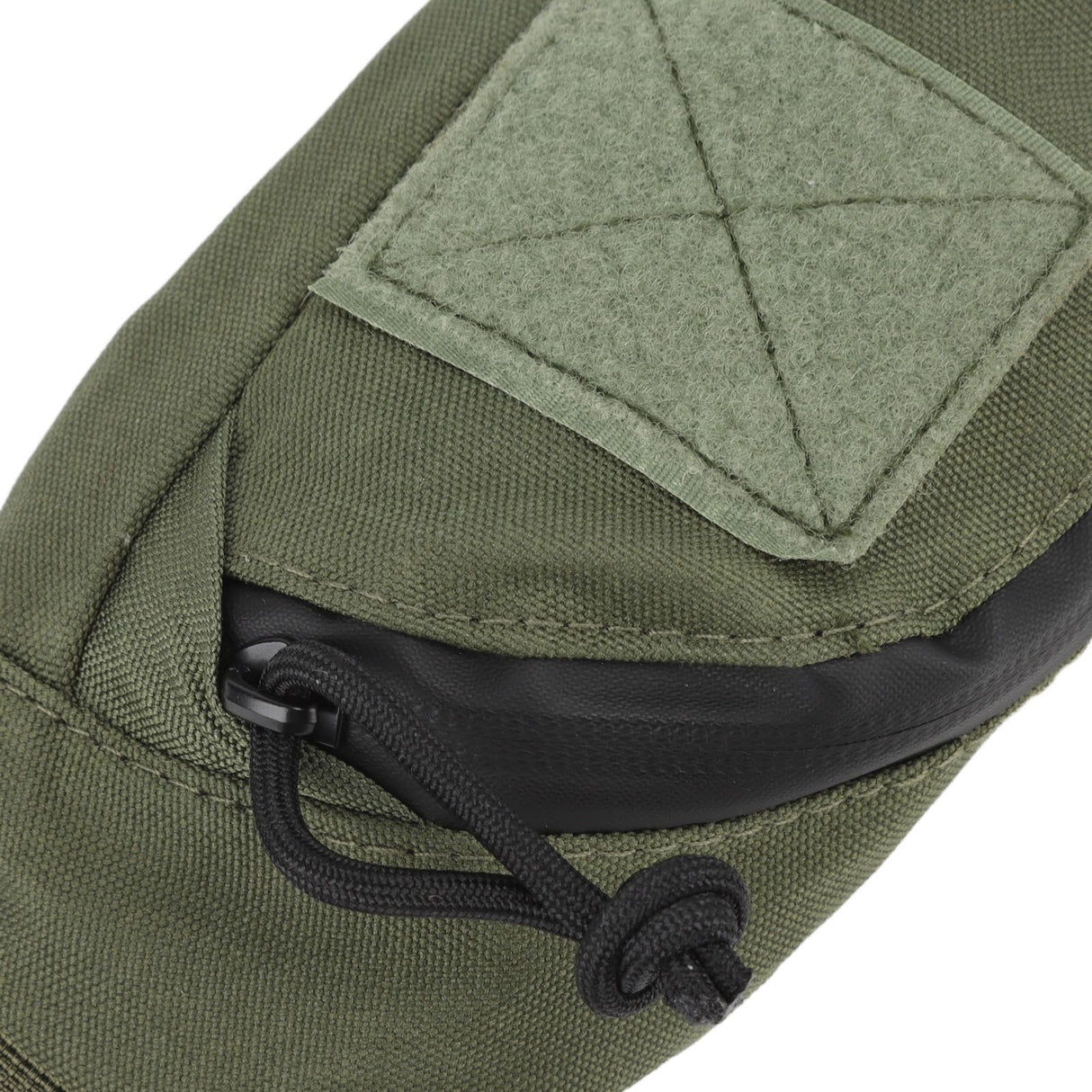 Outdoor Backpack Shoulder Strap Pouch Clip On Pouch Backpack Attachment Bag for Hikers OD Green