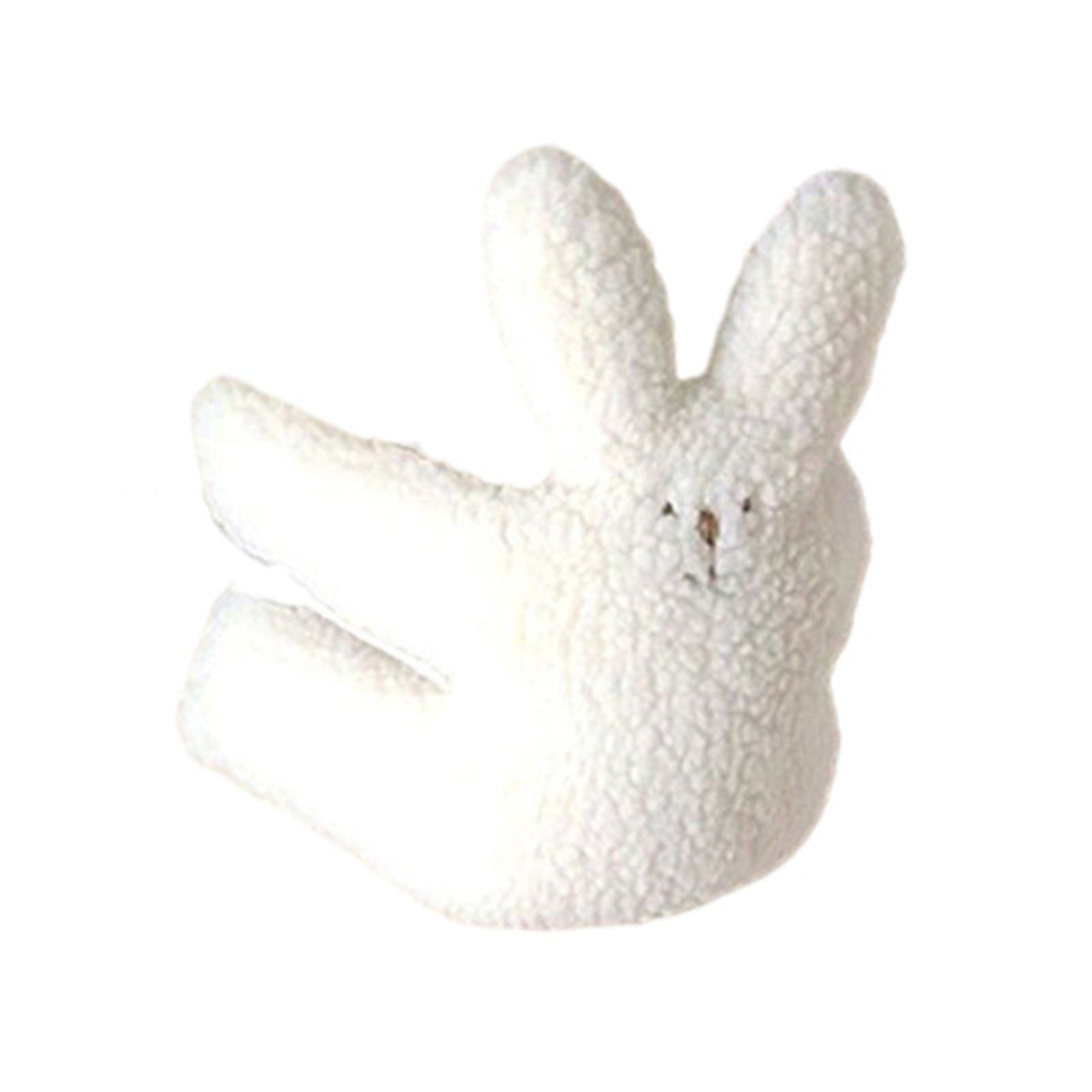 Door Slam Stopper Lamb Cashmere PP Cotton Anti Pinch Door Pinch Guards for Children Decoration Little Rabbit
