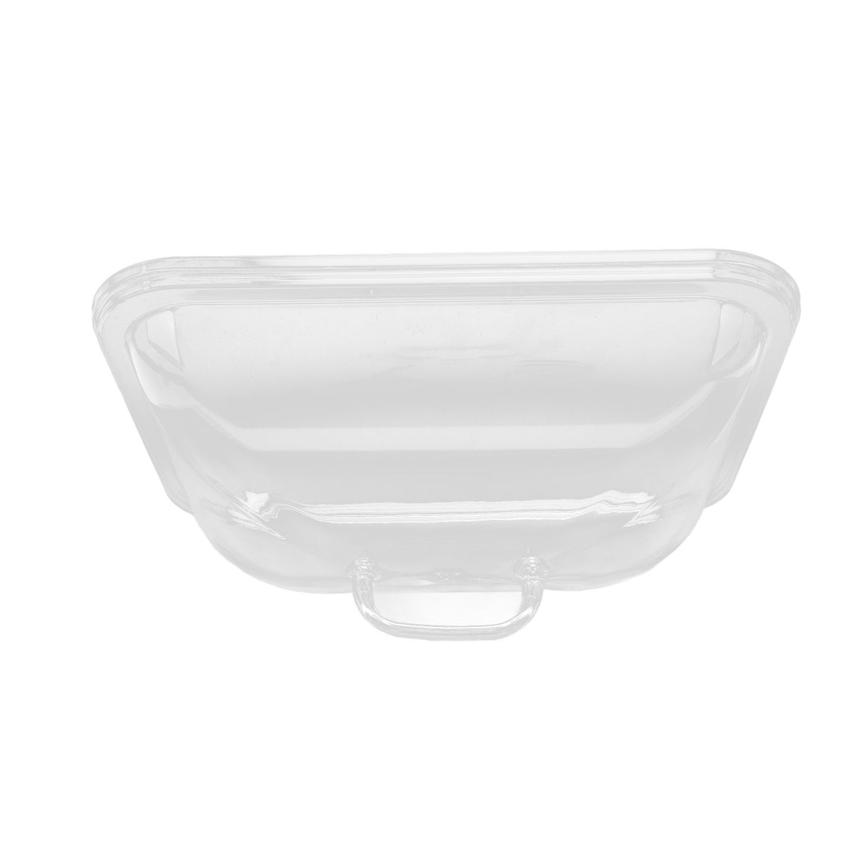 Splatter Cover Clear Transparent Acrylic Dustproof Rectangle Shape Convenient Practical Home Plate Covers for Kitchen S