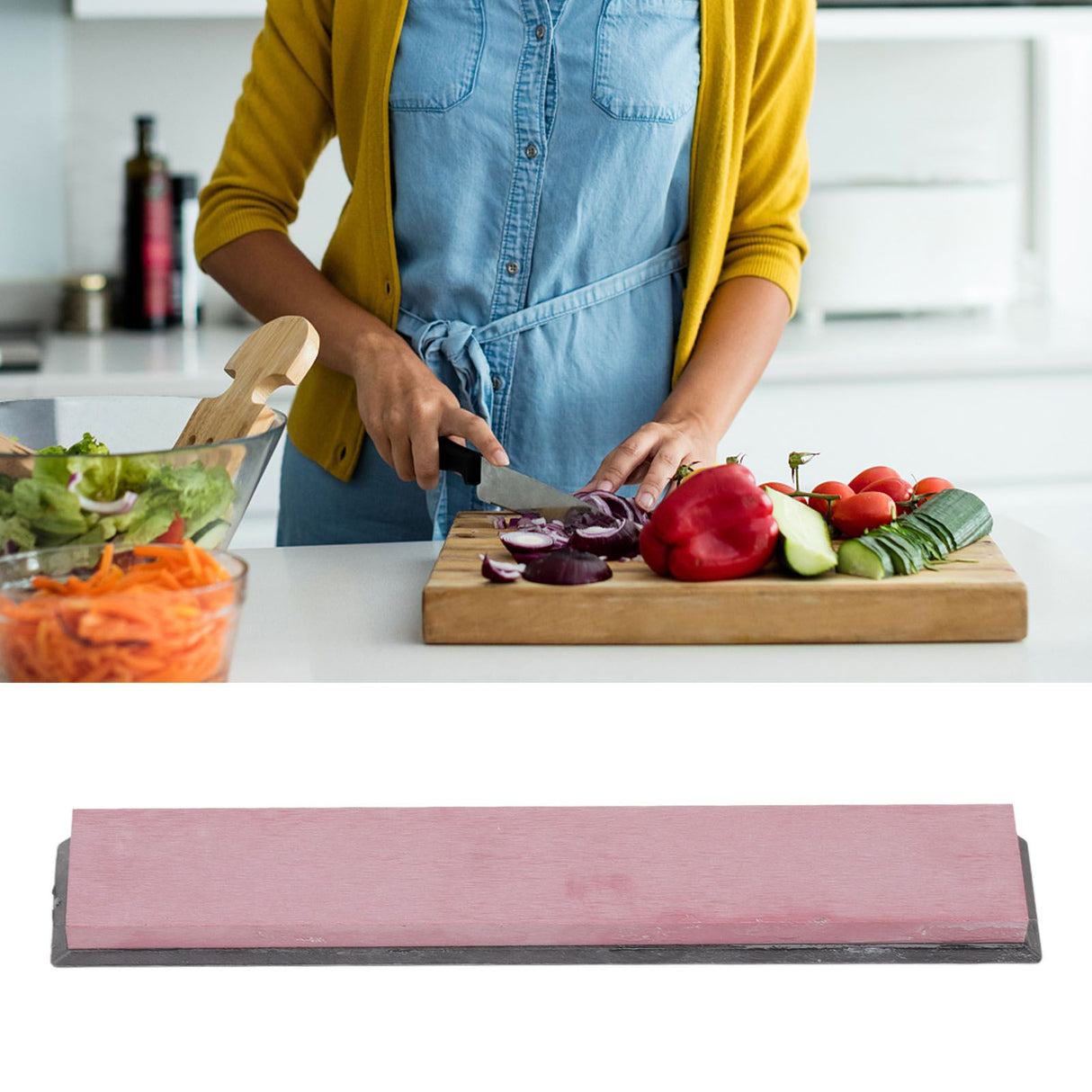 3000 Grit Knife Sharpening Stone Professional Whetstone Knife Sharpener Knife Grinding Tool for Home Kitchen