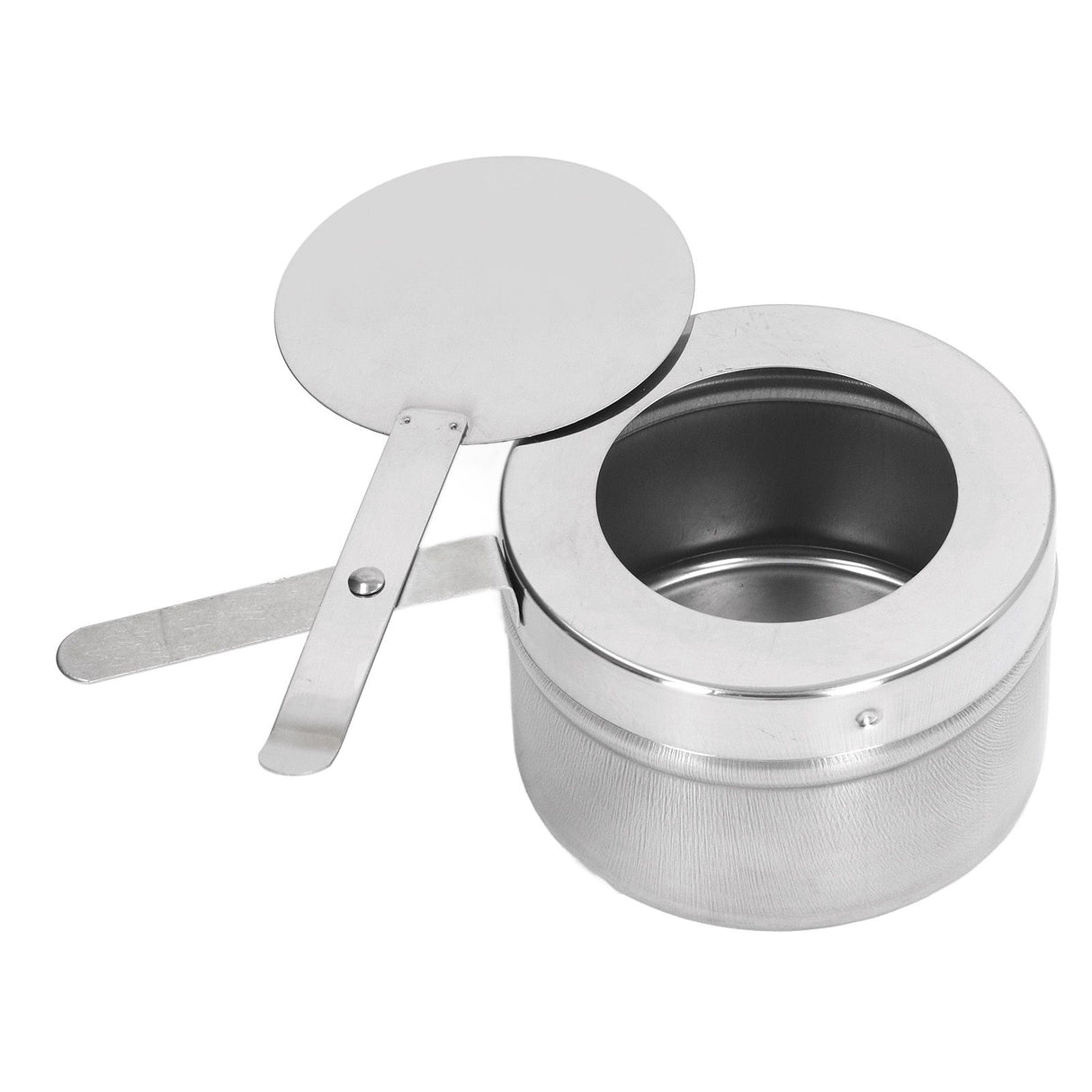 Wax Heating Furnace with Handle and Cover Stainless Steel Portable Food Heating Stove Cup
