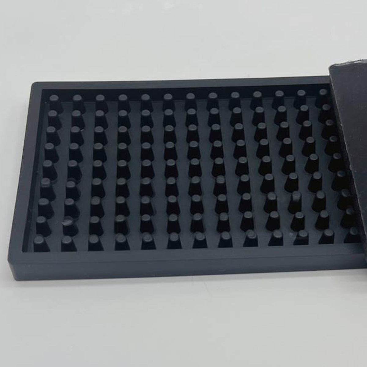 60x8x1CM Bar Rail Mat PVC Black Antiskid Bar Service Spill Mat for Coffee Hairdressing