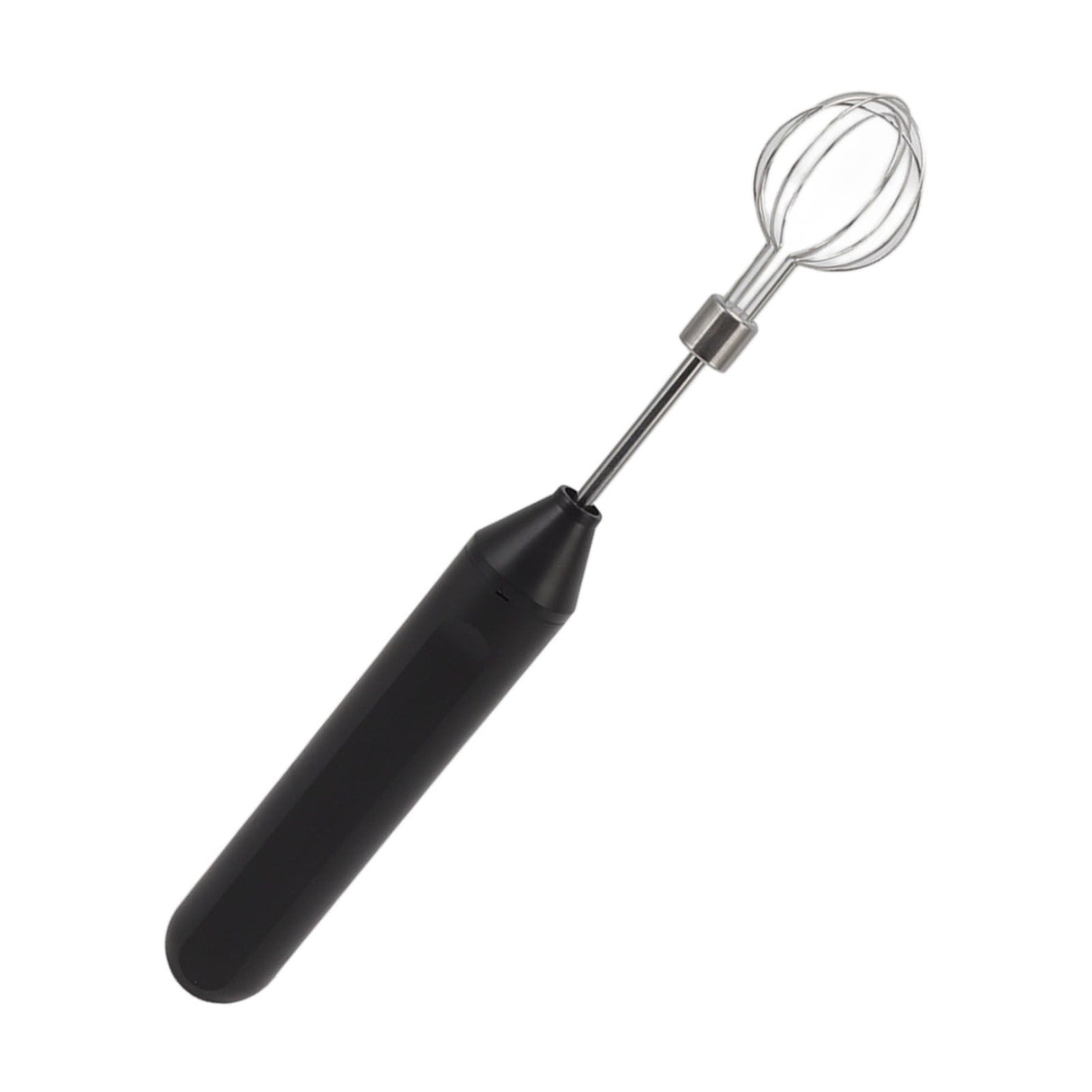 Electric Hand Mixer Three Different Speeds Battery Powered Handheld Milk Frother for Home Baking Black