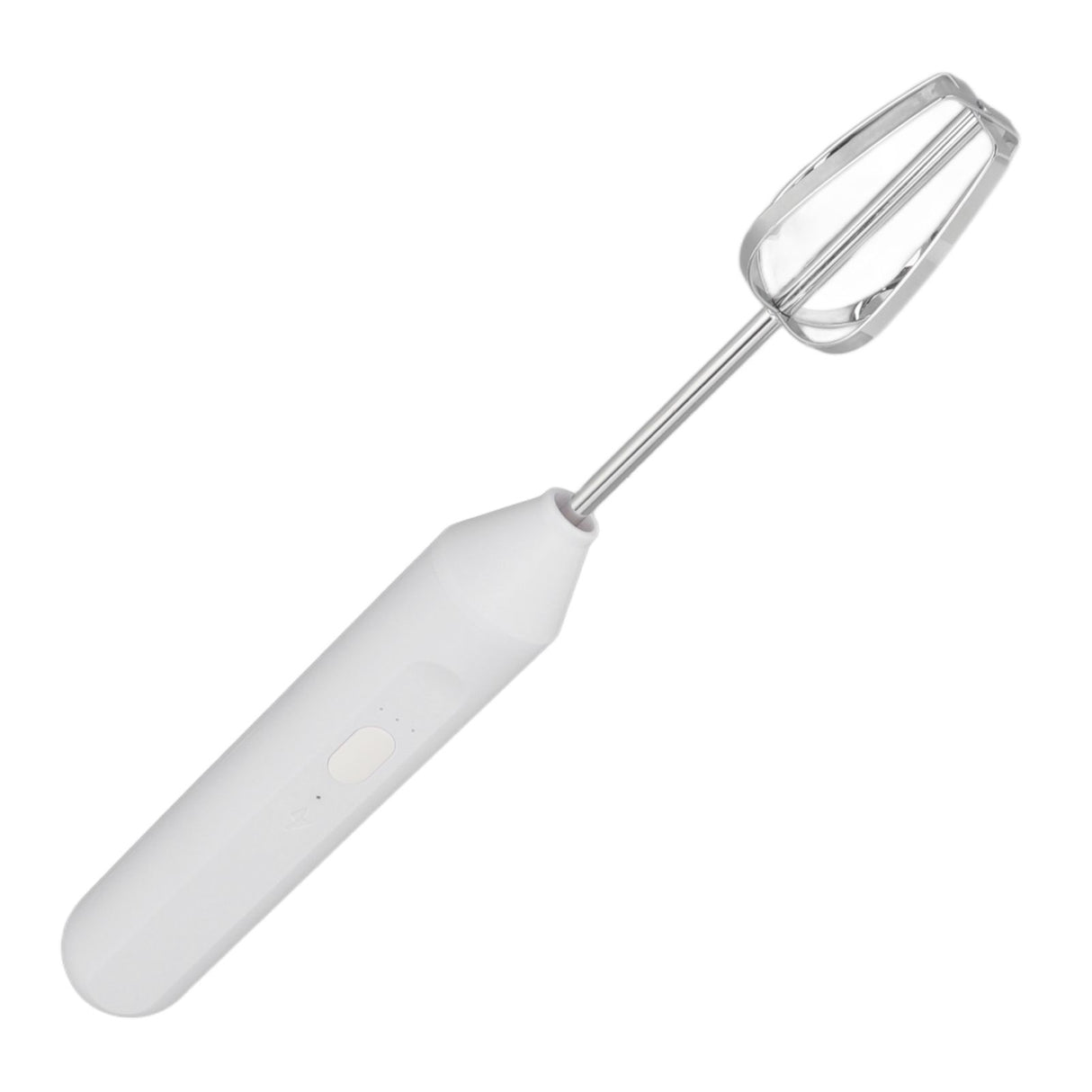 Electric Handheld Egg Beater Electric Milk Frother Coffee Blender Milkshake Blender Foamer Kitchen Tools White