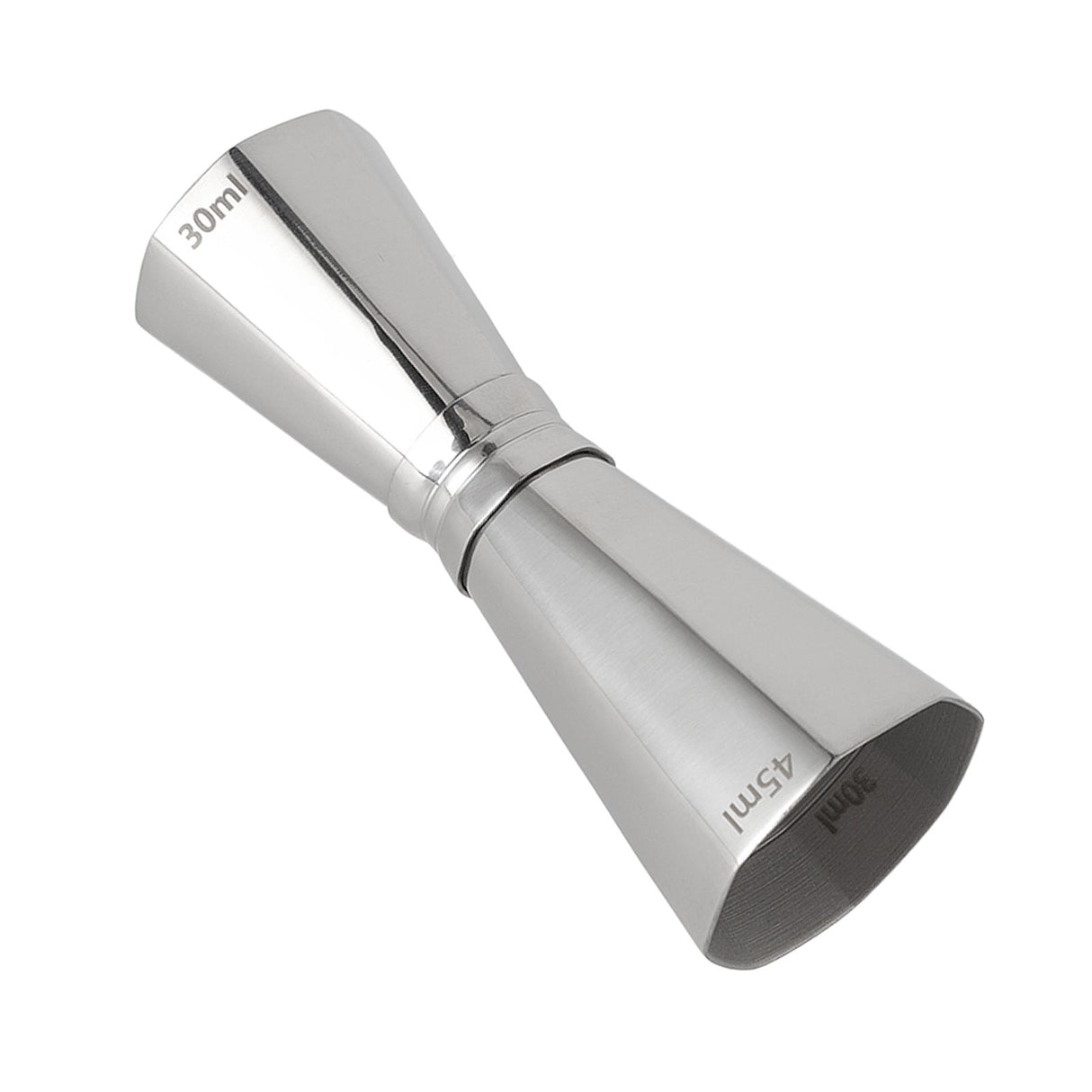 304 Stainless Steel Jigger with Scales Octagonal Double Cocktail Jigger Measuring Tool for Bartenders