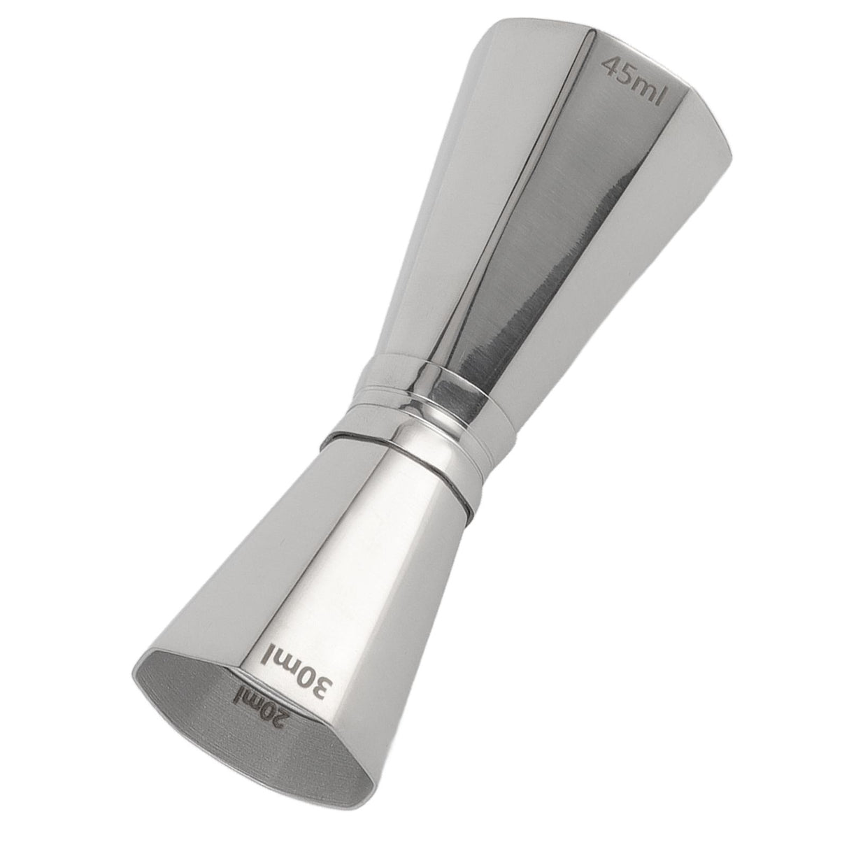 304 Stainless Steel Jigger with Scales Octagonal Double Cocktail Jigger Measuring Tool for Bartenders