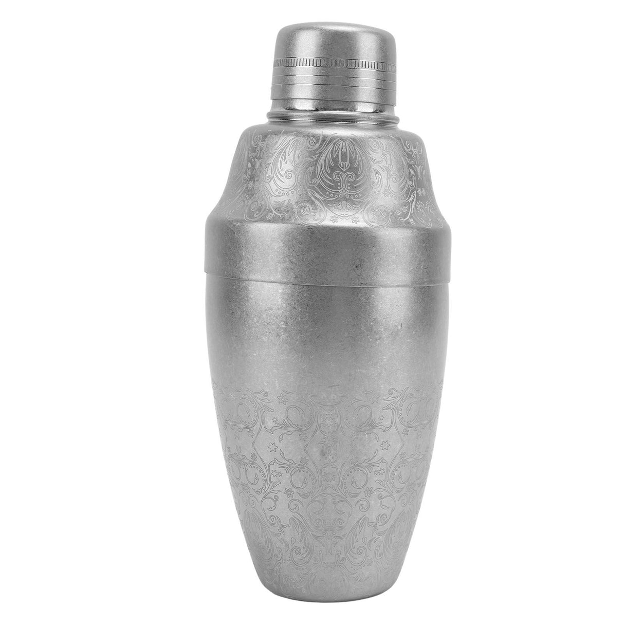 Cocktail Shaker 304 Stainless Steel Boston Shaker Mixer with Built in Strainer for Bar Home Bartending