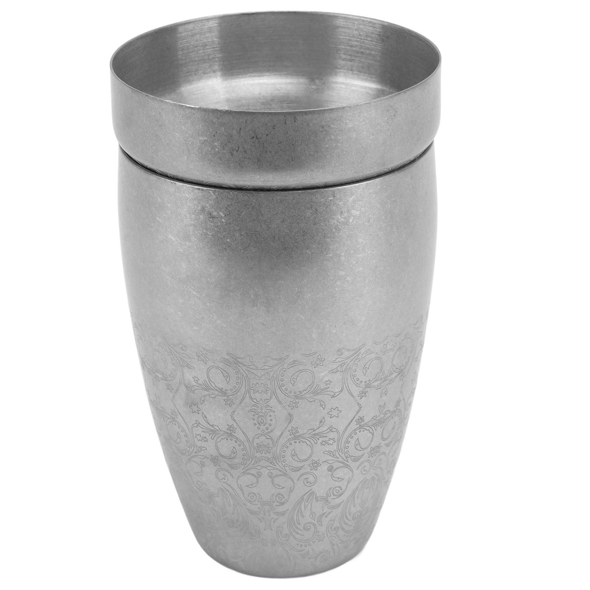 Cocktail Shaker 304 Stainless Steel Boston Shaker Mixer with Built in Strainer for Bar Home Bartending
