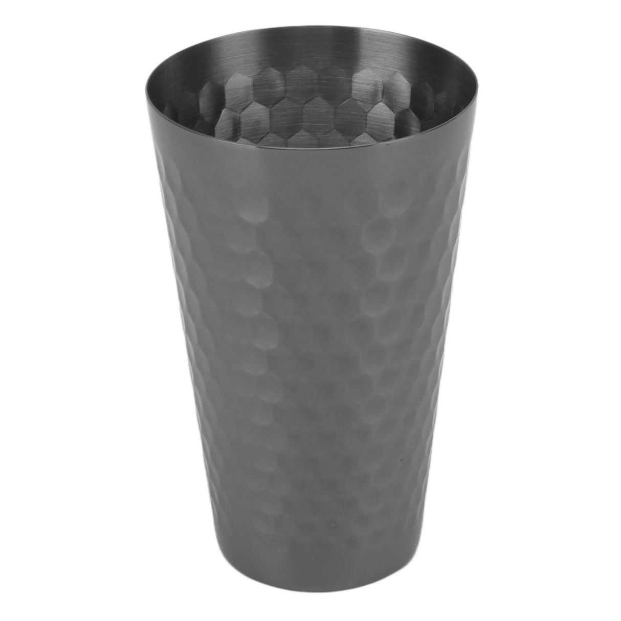 Drinking Cup 304 Stainless Steel Hammered Multipurpose Moscow Mule Mug for Bar Home Black Plating