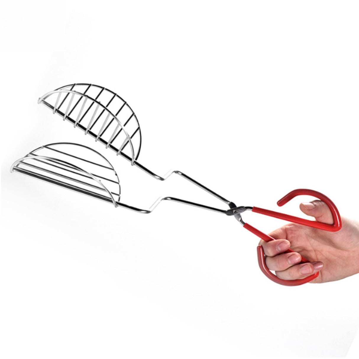 Taco Shell Tong with Long Handle Stainless Steel Taco Press For Making Homemade Taco Shells