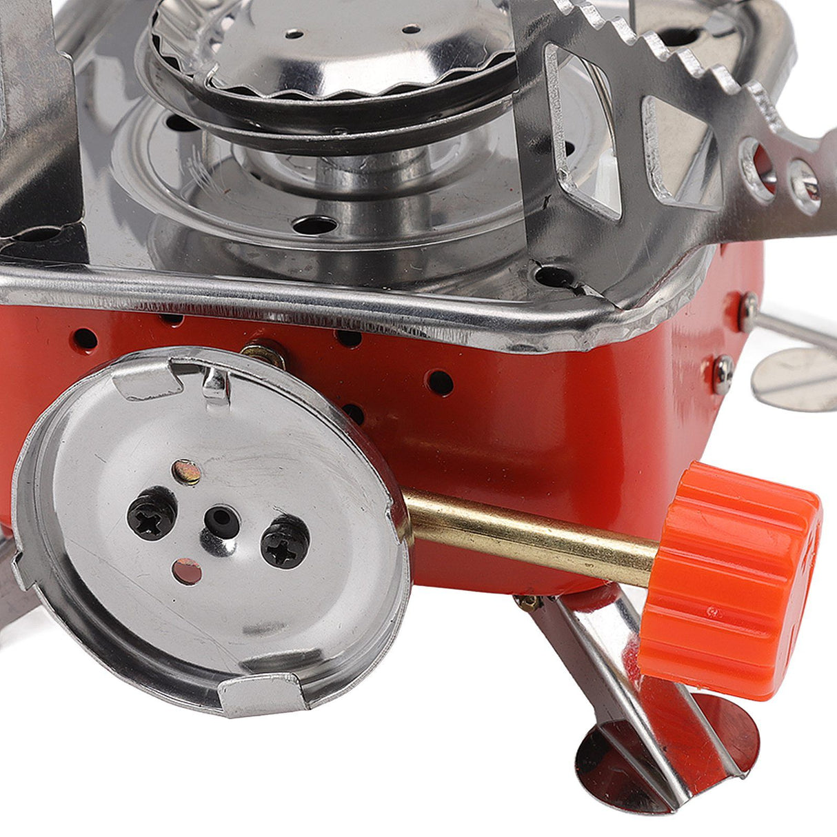 Outdoor Gas Stove Folding Mini Quadrate Stove Cooker Camping Picnic Portable Gas Stove