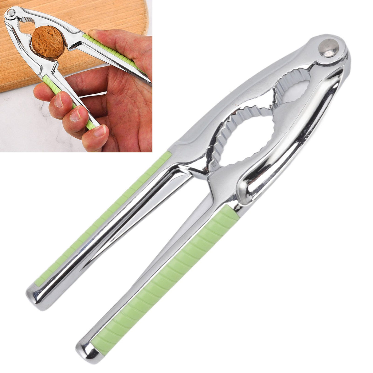 Nut Cracker Tool Multifunctional Handheld Walnut Clip Nut Shell Garlic Peeling Plier Peeler Tool for Kitchen