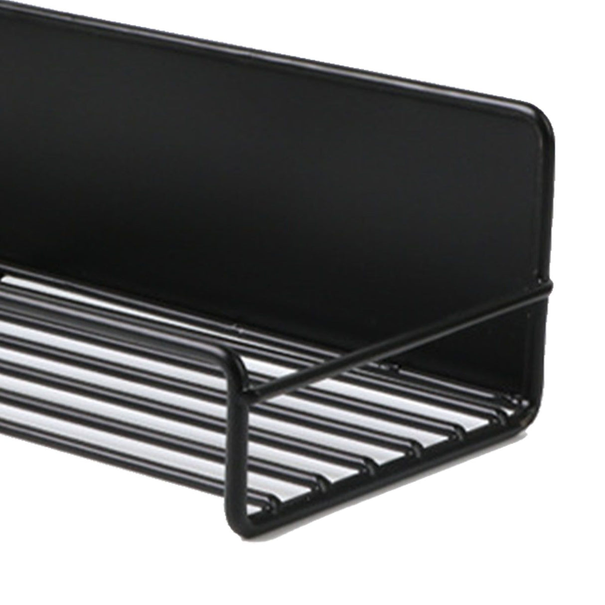 Wall Mounted Magnetic Shelf Refrigerator Punch Free Seasoning Rack Metal Storage Rack 30x10.5x7cm/11.8x4.1x2.8in