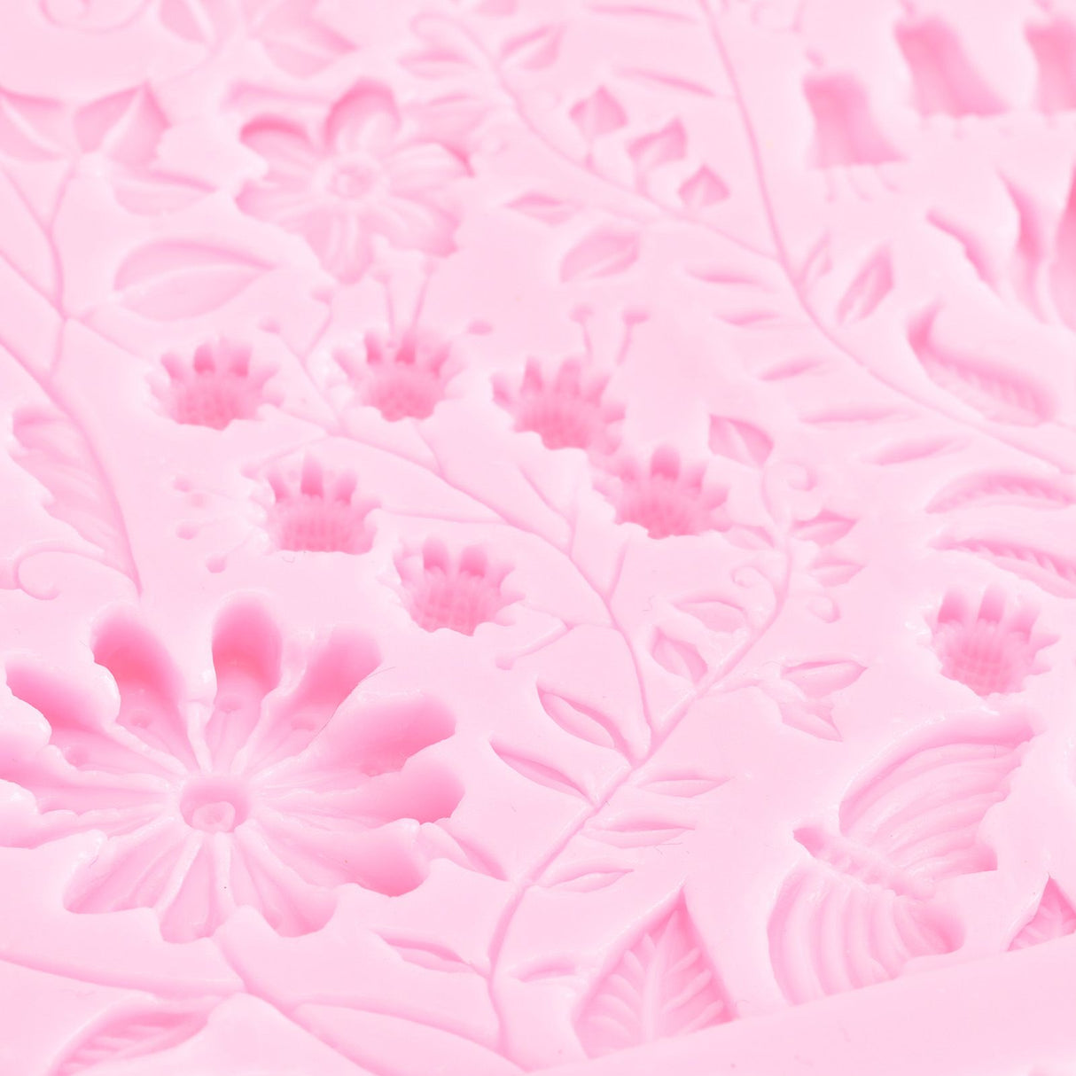 Flower Shaped Silicone Molds Fondant Chocolate Cake Decorative Mold DIY Bake Tool