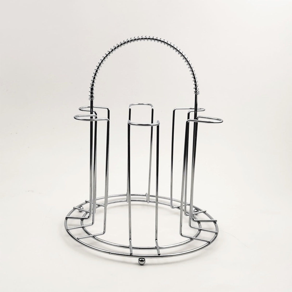 Glass Water Cup Rack Bracket Stainless Steel Household Draining Cup Storage Rack Holder for Party