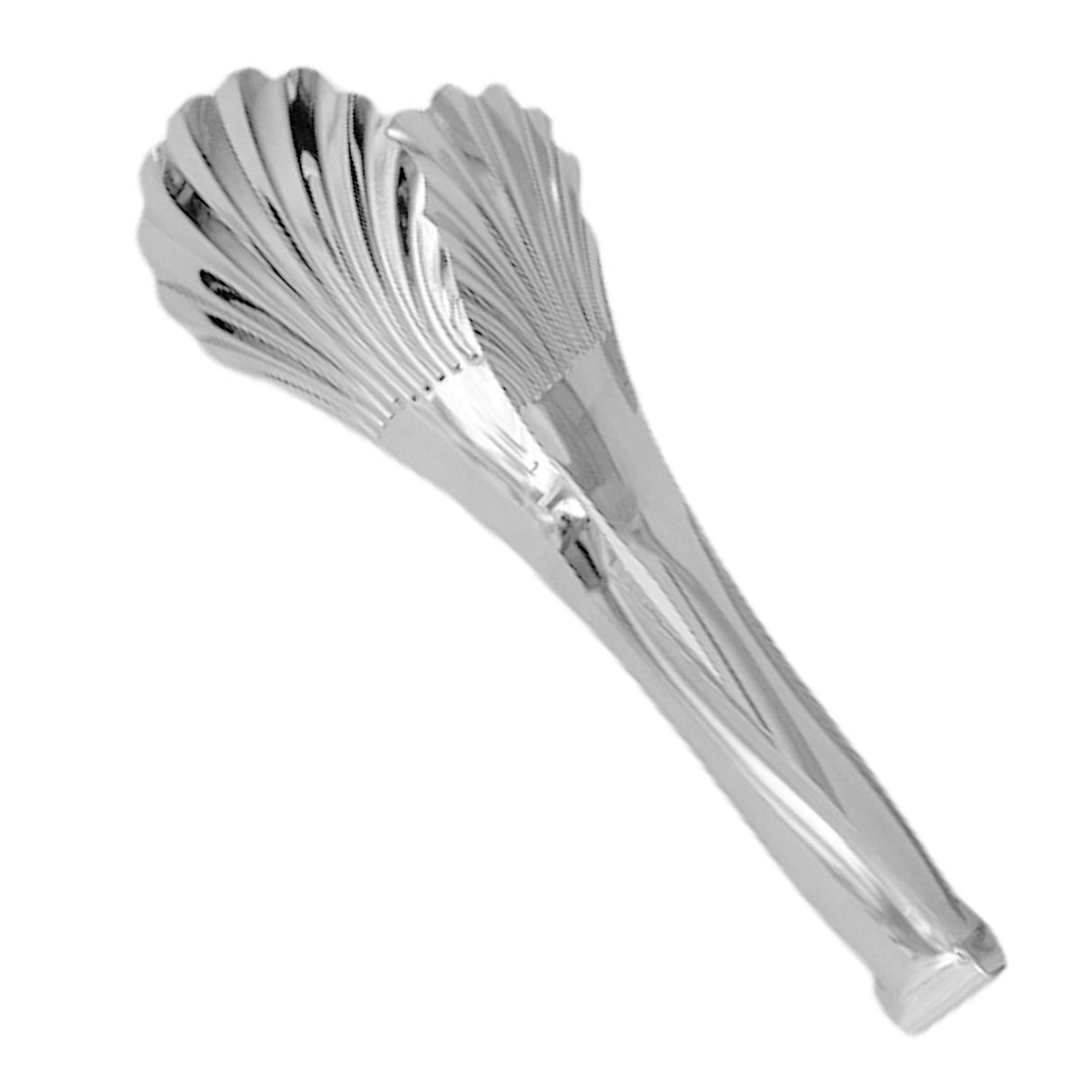 Cooking Tongs Multipurpose Heat Resistance Shell Shape Stainless Steel Kitchen Tongs for Cooking Barbecue Serving 201 (28cm/11.0in)
