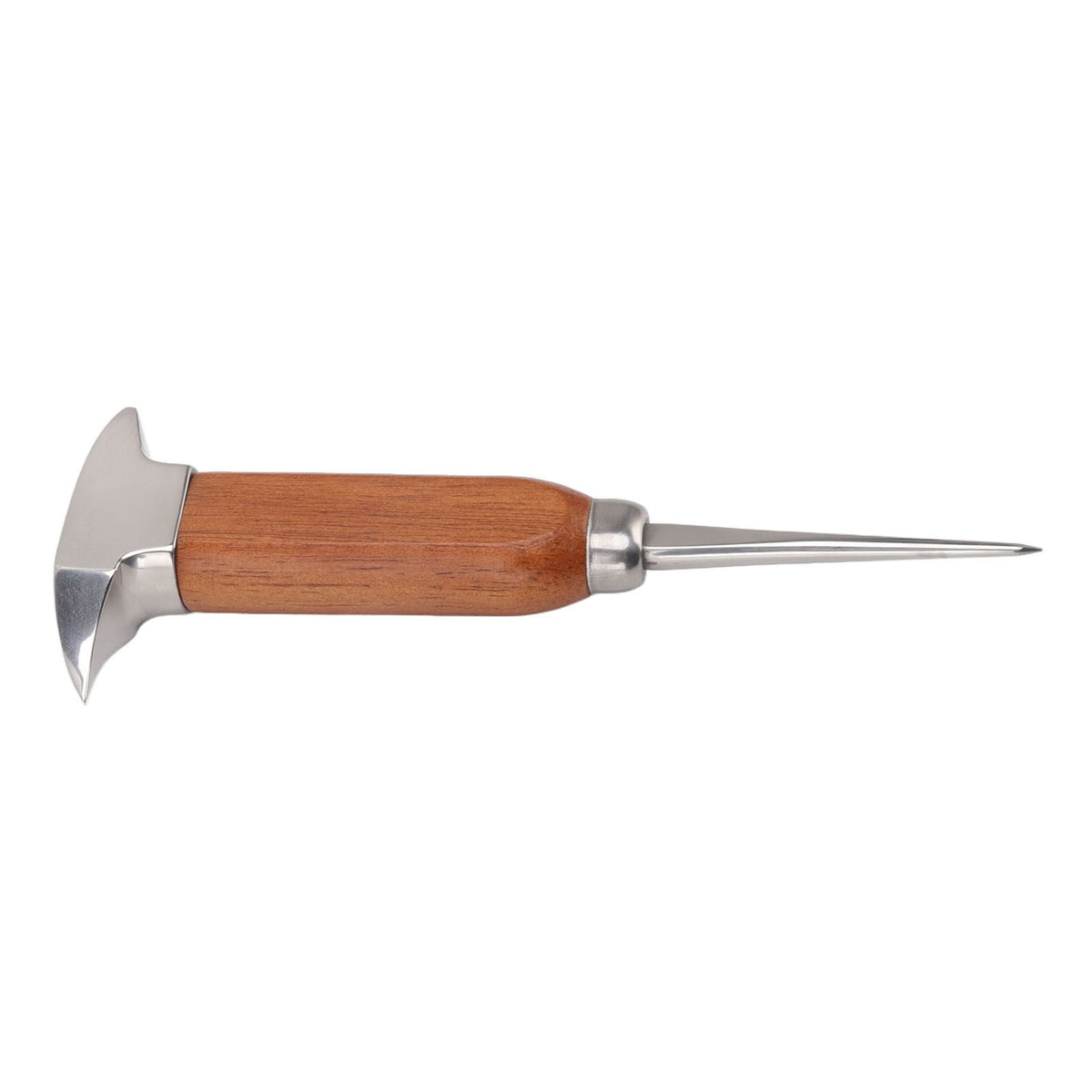 304 Stainless Steel Ice Chisel Wooden Handle Ice Chipper Hand Ice Removal Pick for Home Use